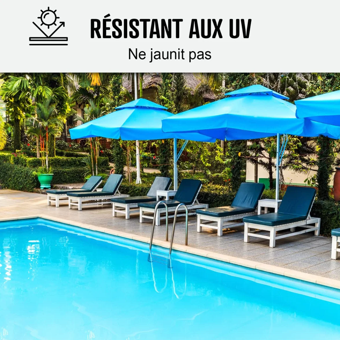 Resine transparente etancheite piscine carrelee 5 m² support poreux ARCANE INDUSTRIES