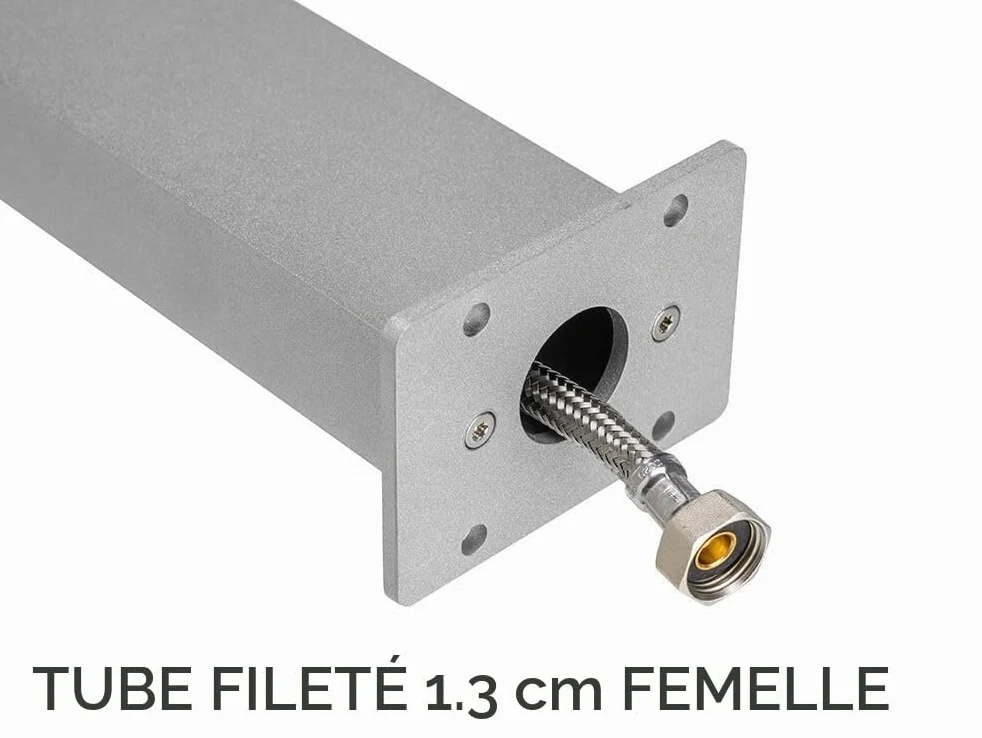 belfer Fontaine de jardin avec robinet 42/RE Taupe