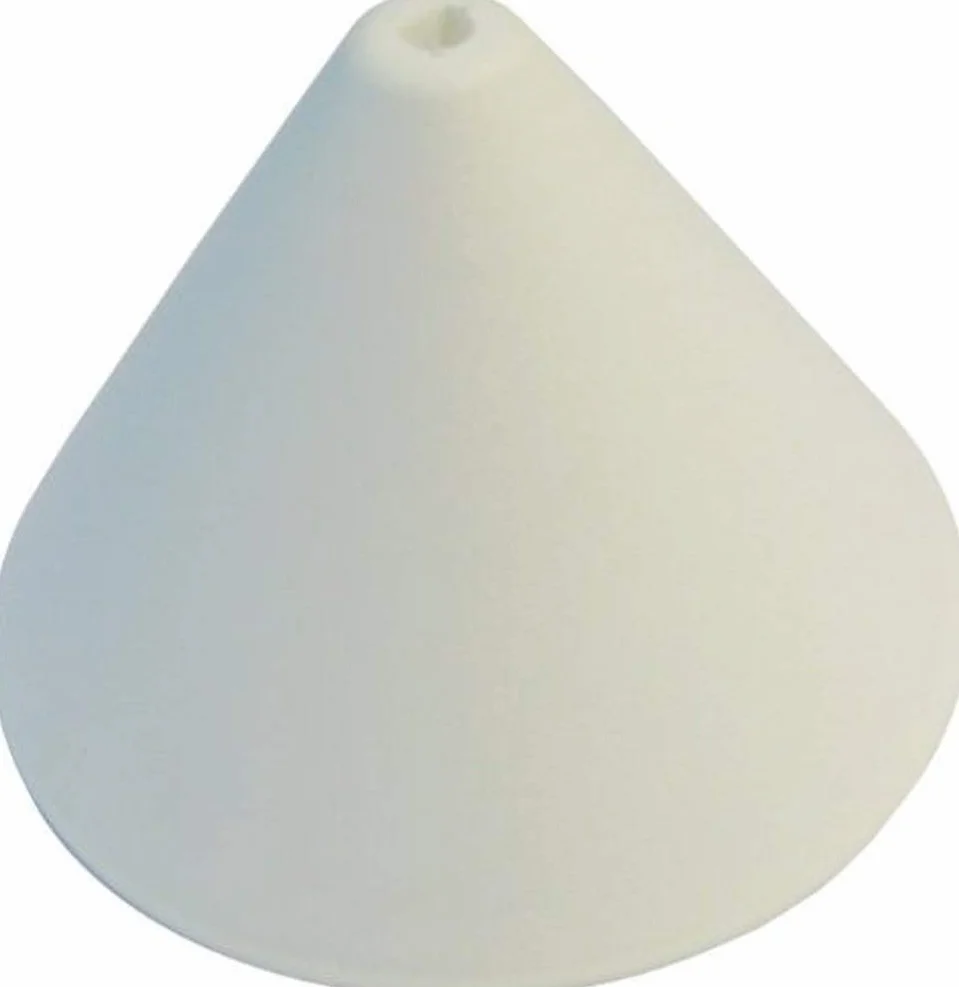 Electraline Pavillon Plastique Conique Diam 110 Blanc