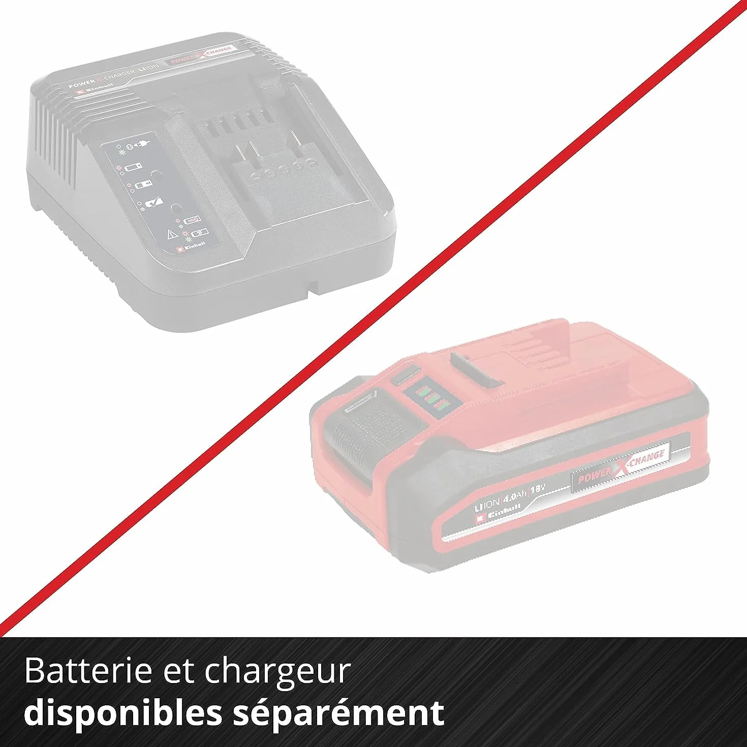 Einhell Fraise à Neige sans Fil GE-St 36/40 Li E-Solo Power X-Change 36 V 40 cm