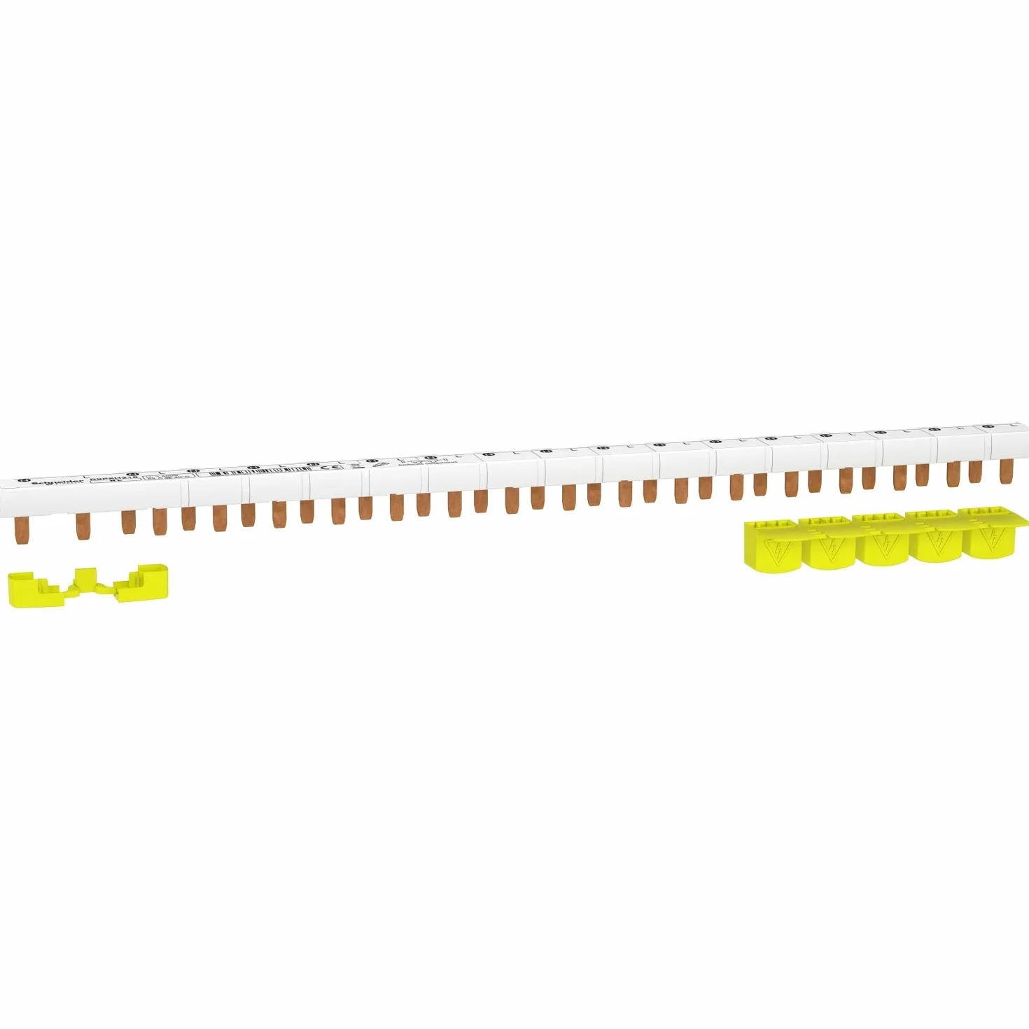 Schneider Electric Resi9 peigne monobloc 1P+N 63A 18 modułów cache dents 5M