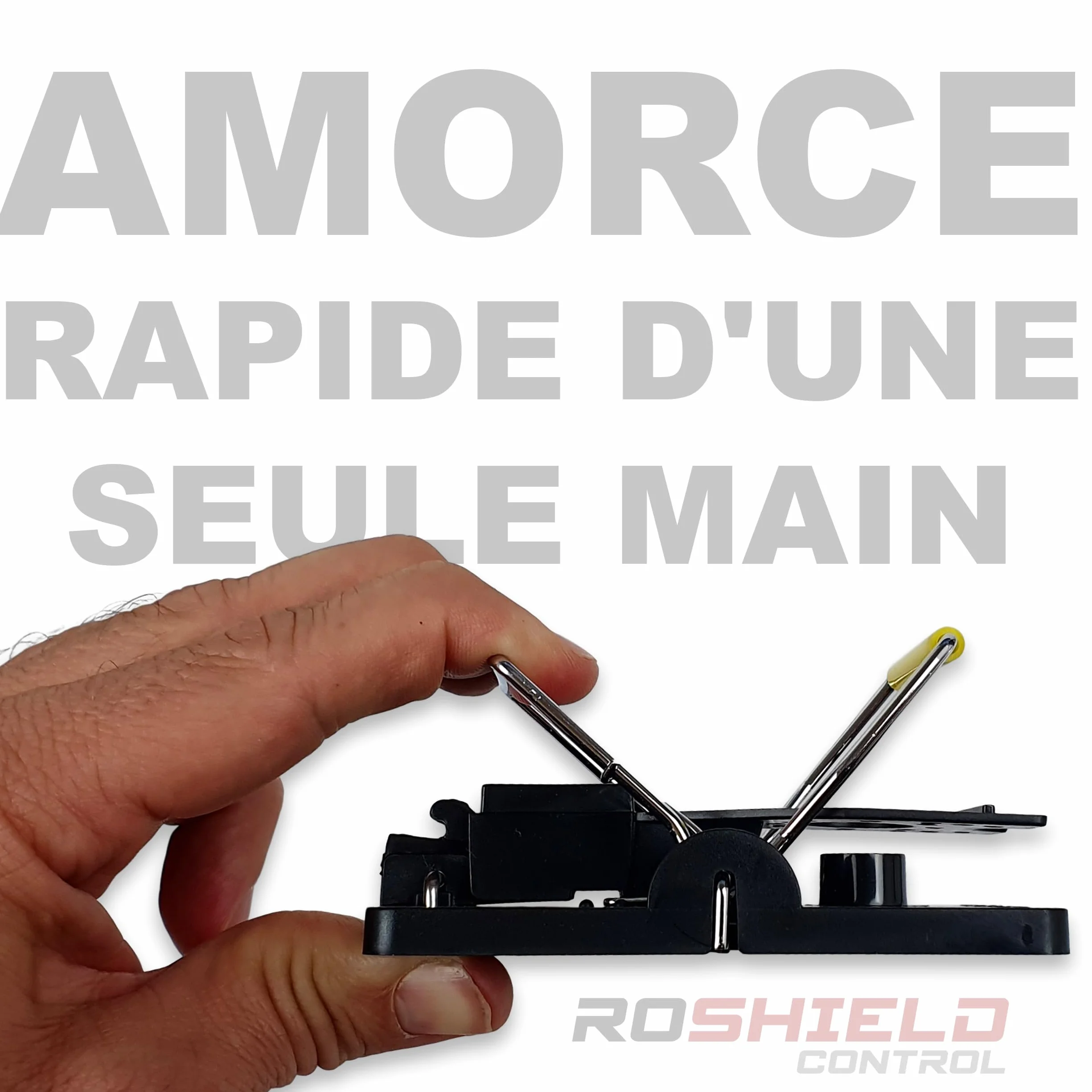 6 pièges à Souris Roshield, 6 Paquets de pièges réutilisables et résistants Qui tuent instantanément, Attrape-Souris très Sensible UK, piège à rongeurs sûr et Efficace pour l'intérieur et l'extérieur