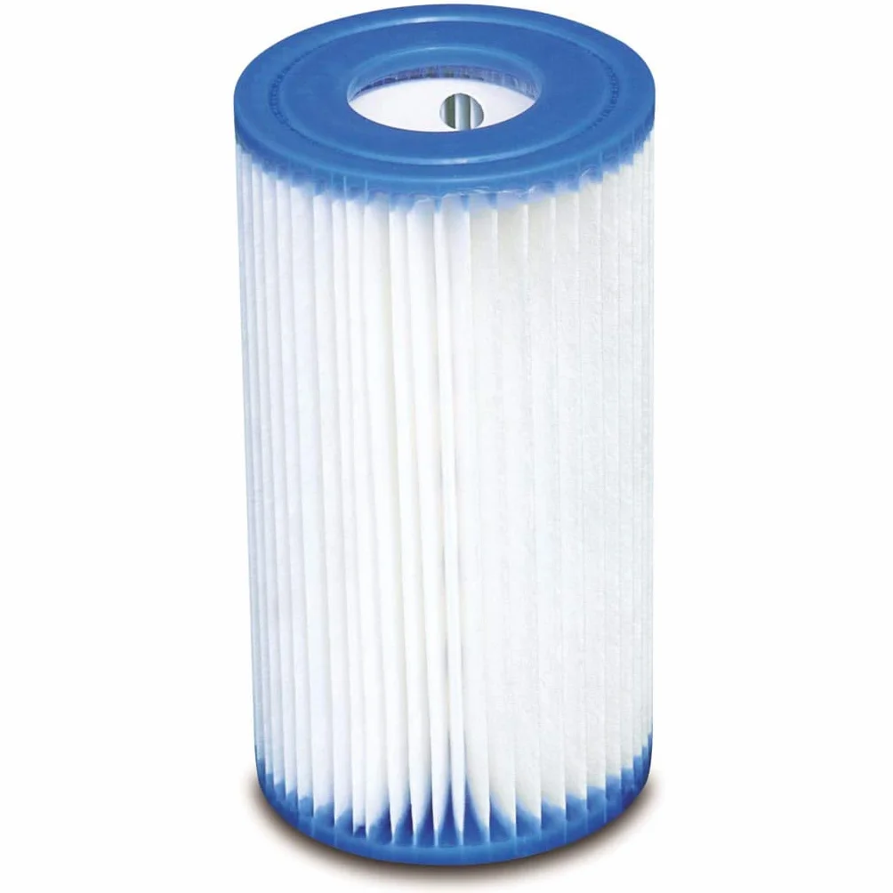 Intex Pompe filtrante à cartouche transparente Krystal - Système de filtration à cartouche de piscine - Gris - 900 L/H