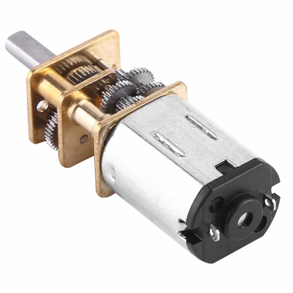 Moteur d'engrenage DC 6V 1:1000 10/15/20 RPM Pour Robot Jouet Voiture Modèle Avion