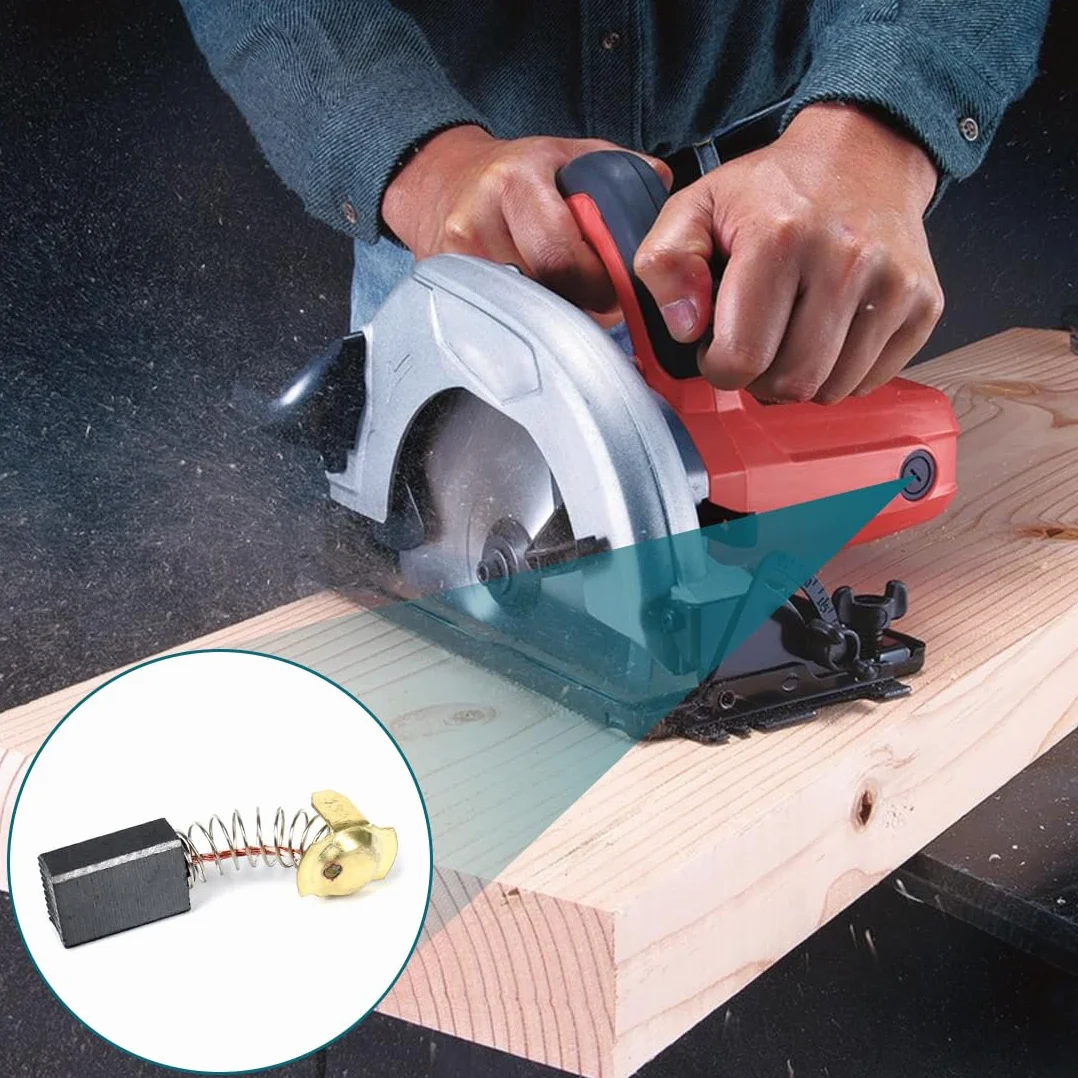 Balais de carbone pour moteurs électriques outils électriques - 3 paires