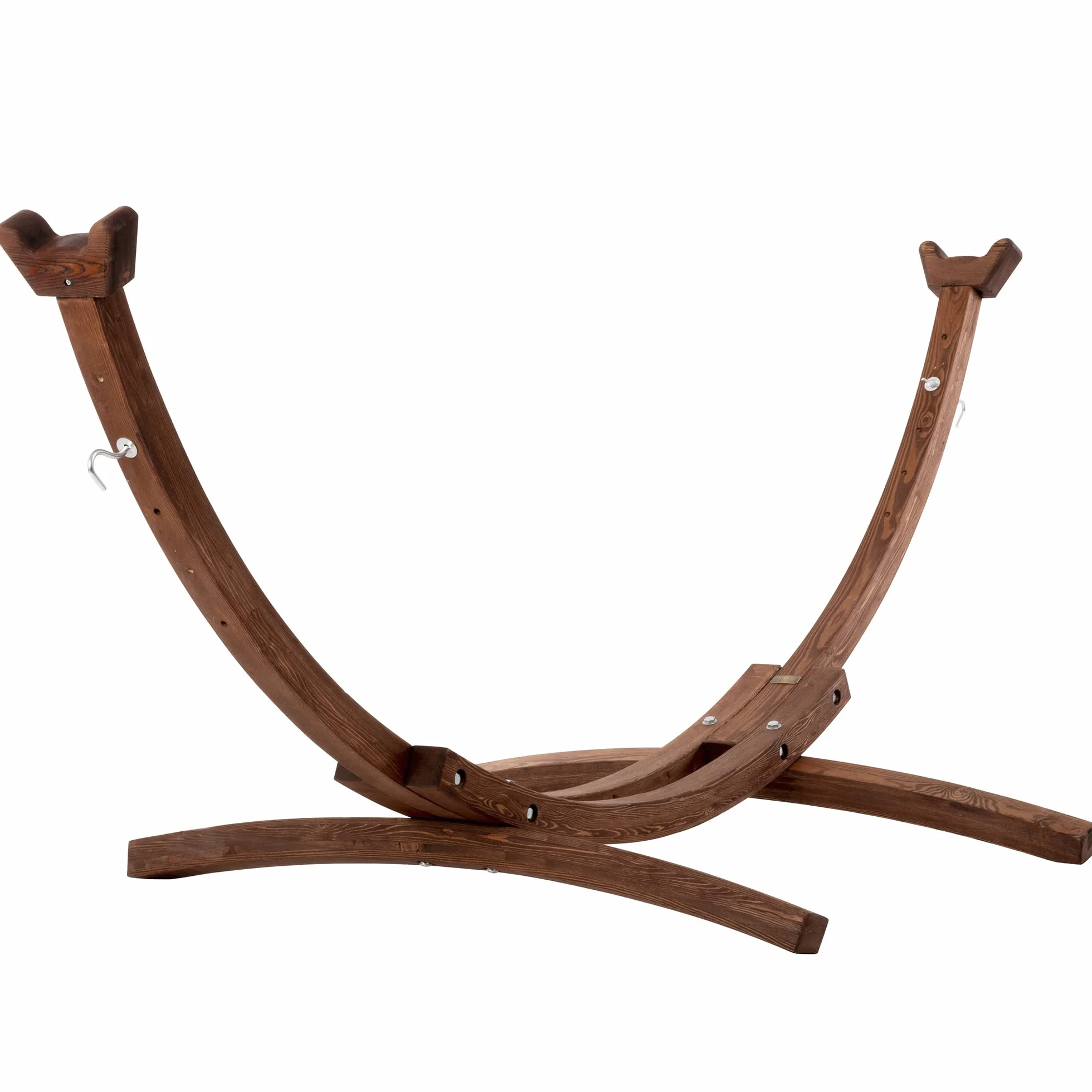 Vivere Support de Hamac en Pin Masif 305cm Brown