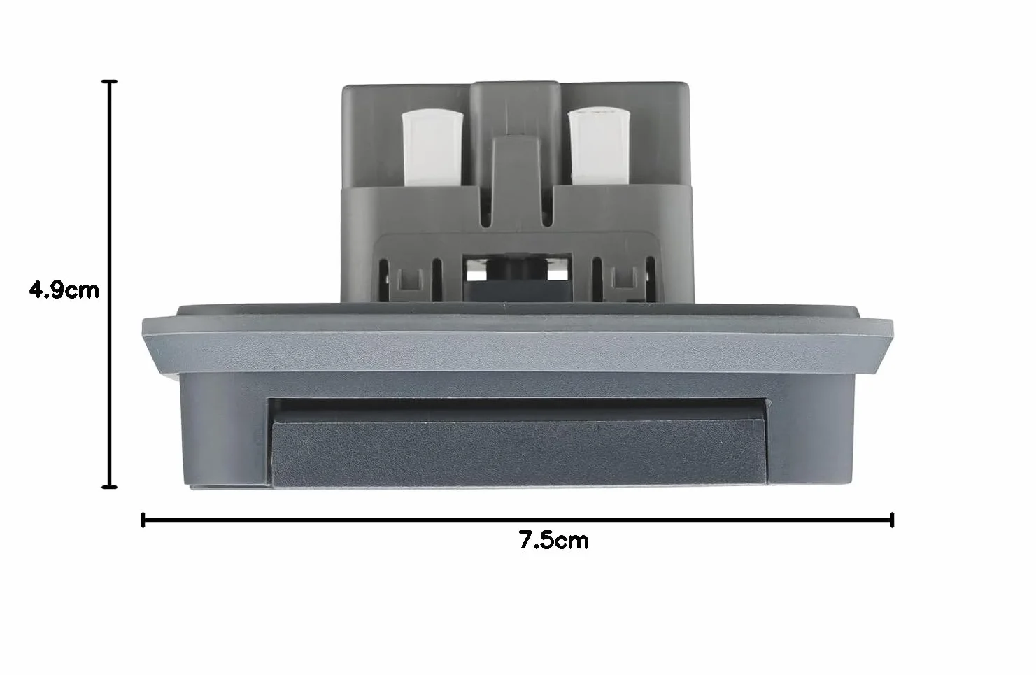 DEBFLEX Cyklone Prise Extérieure Etanche IP55 Murale 75x75x65 mm