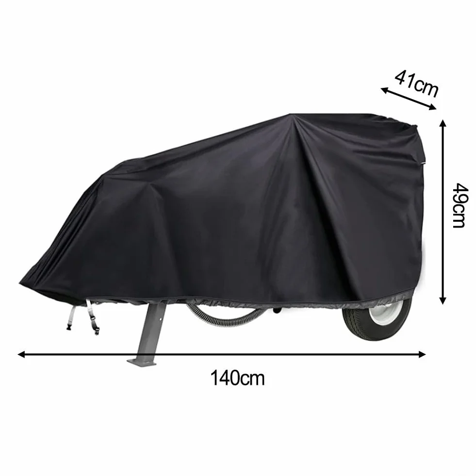 Housse de protection en tissu Oxford de qualité supérieure, imperméable, résistante à la poussière, aux intempéries, avec sangles pour fendeuses de bûches électriques hydrauliques, plusieurs tailles
