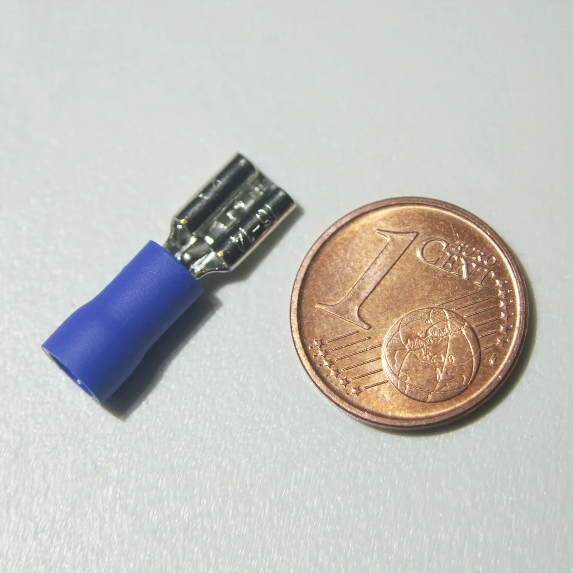 Réceptacle à Lame Bleu 4,8x0,5mm 1,5-2,5mm²