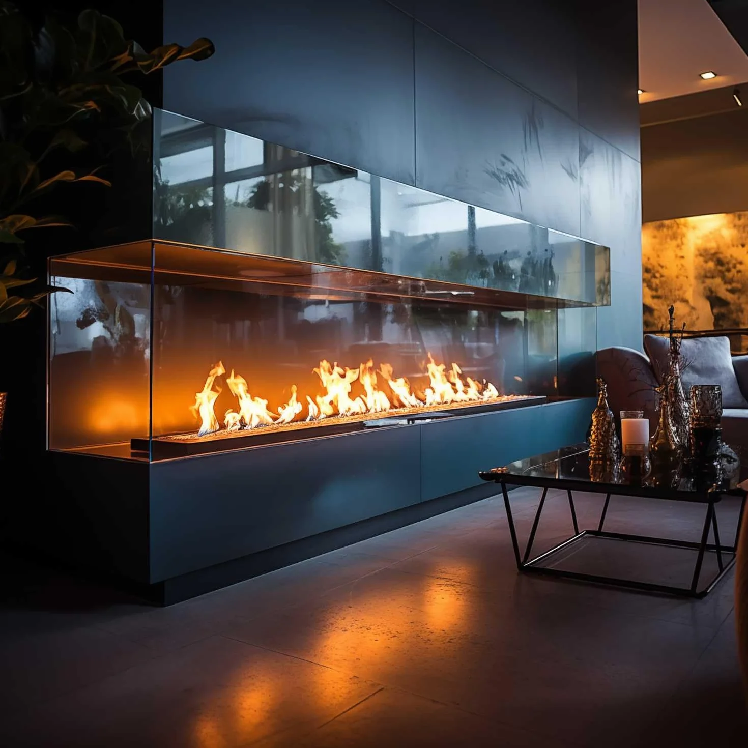 Bioéthanol 80% 5 L Effet Grillage Cheminée Feu Décoratif Intérieur Extérieur
