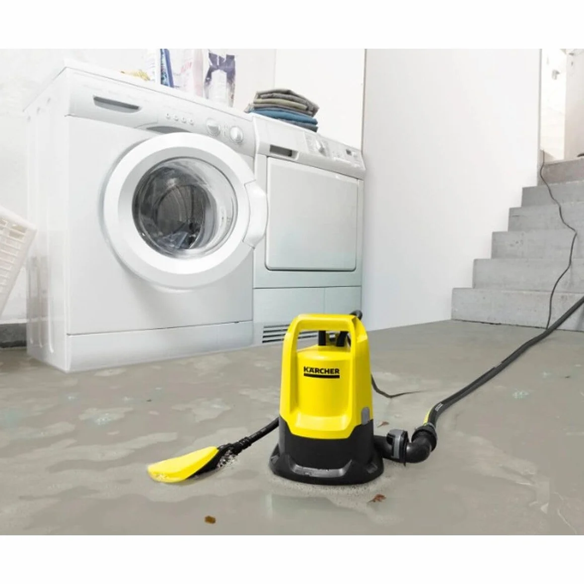 Kärcher SP 9.500 Pompe d'Évacuation pour Eaux Chargées 9500 l/h 7 m 20 mm