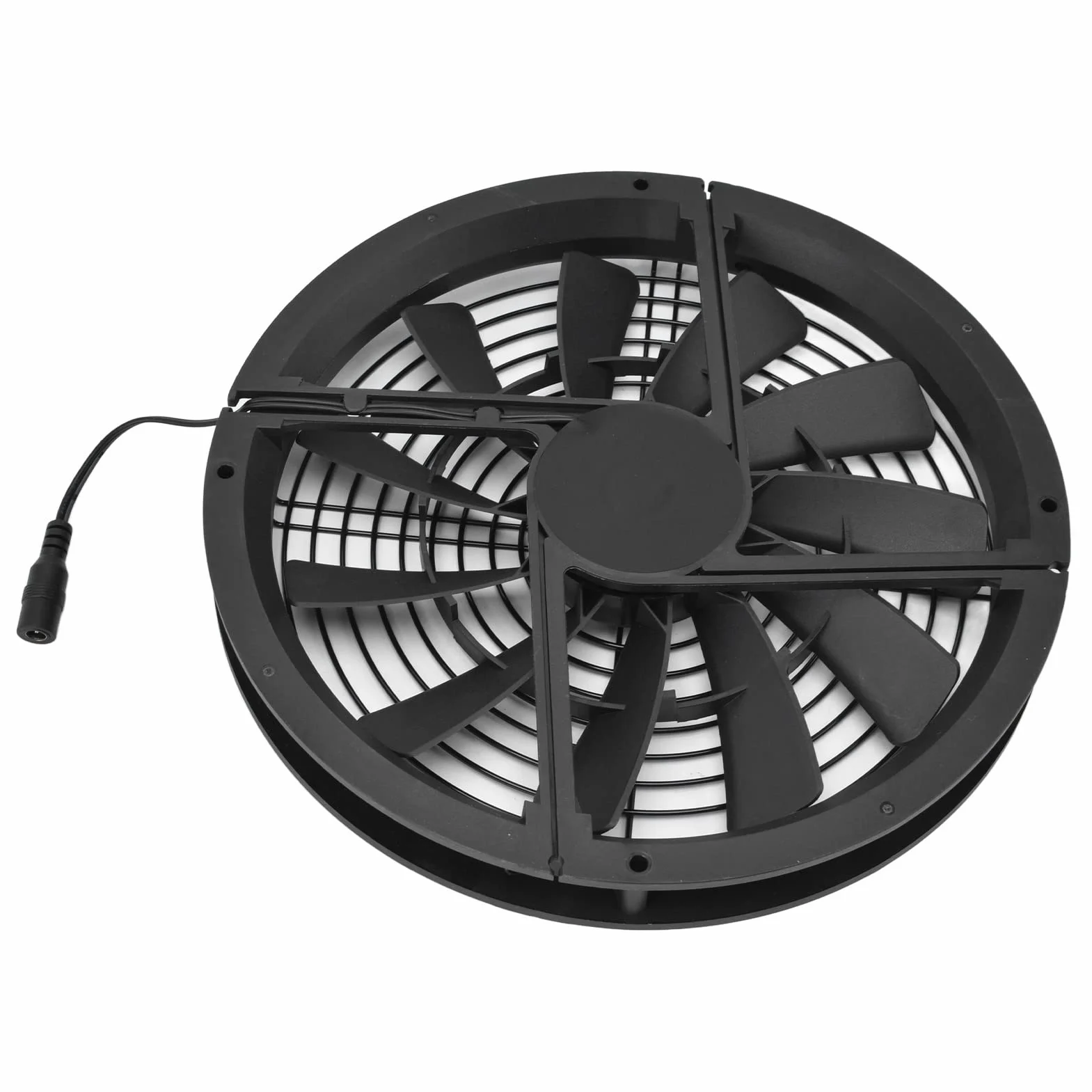 Kit Ventilateur Panneau Solaire 12W 2000 Tr/min étanche pour Poulailler Serre