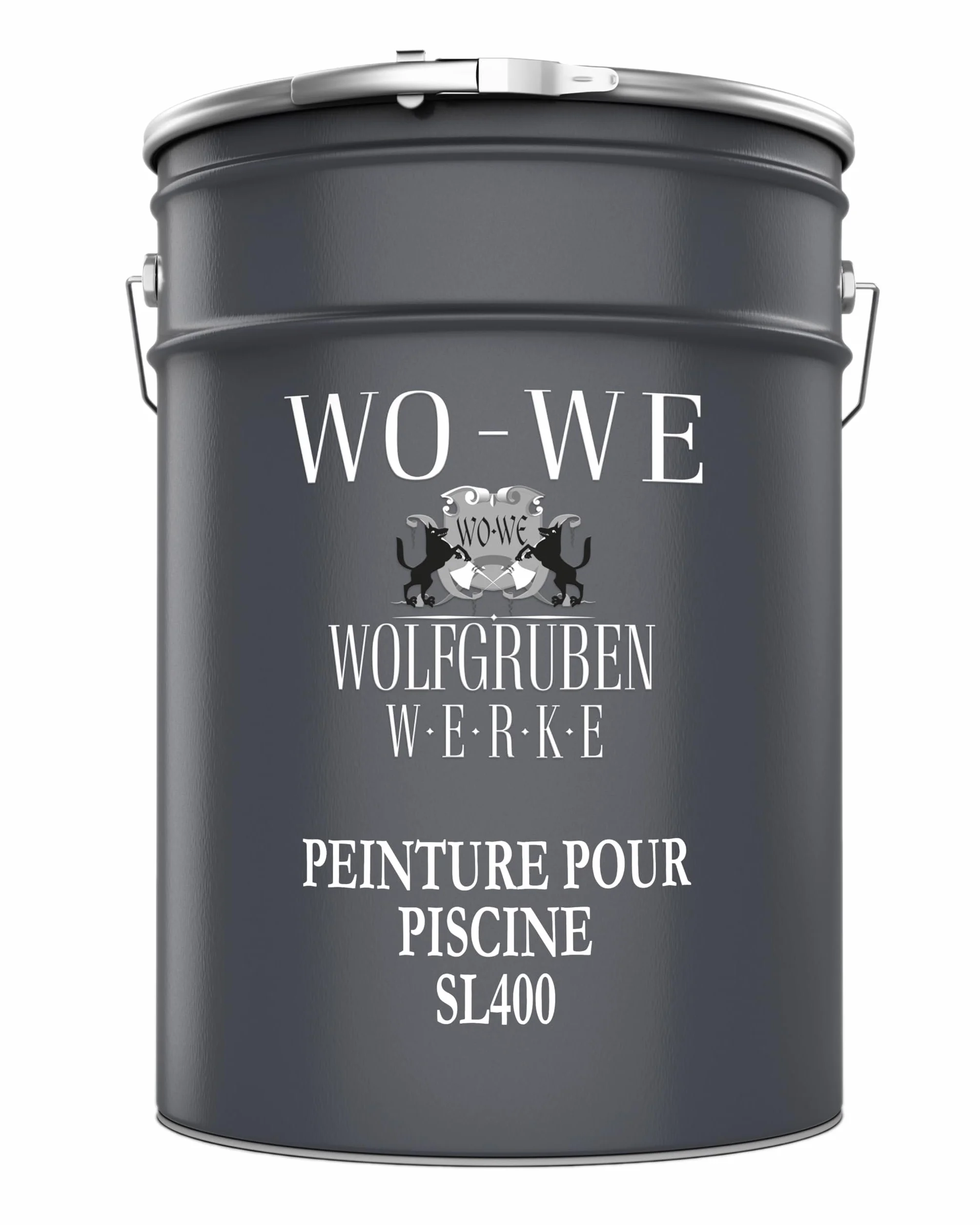 Peinture pour piscine SL400 Imperméable 5L Bleu gentiane