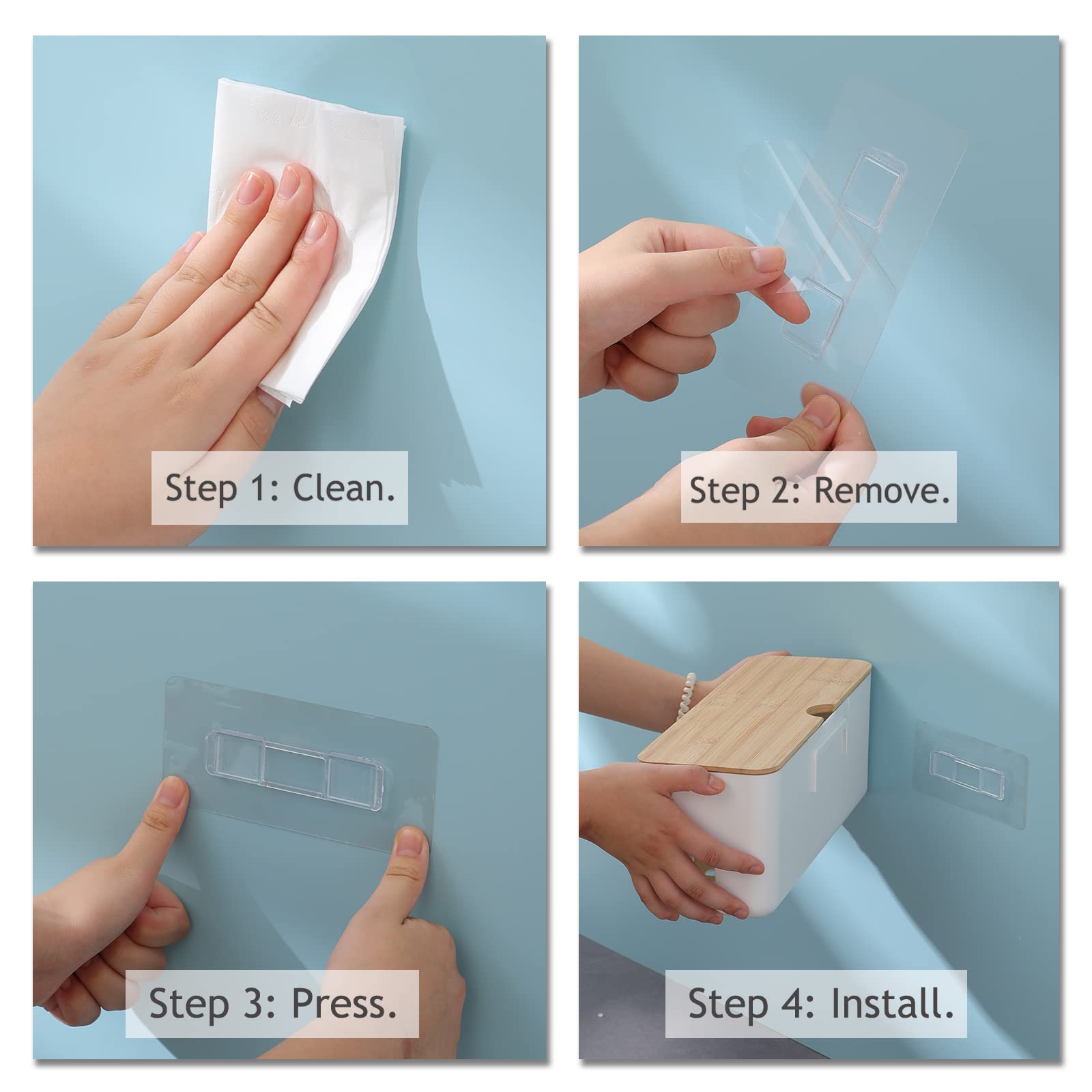 Elegant Wall-Mounted Cable Organizer