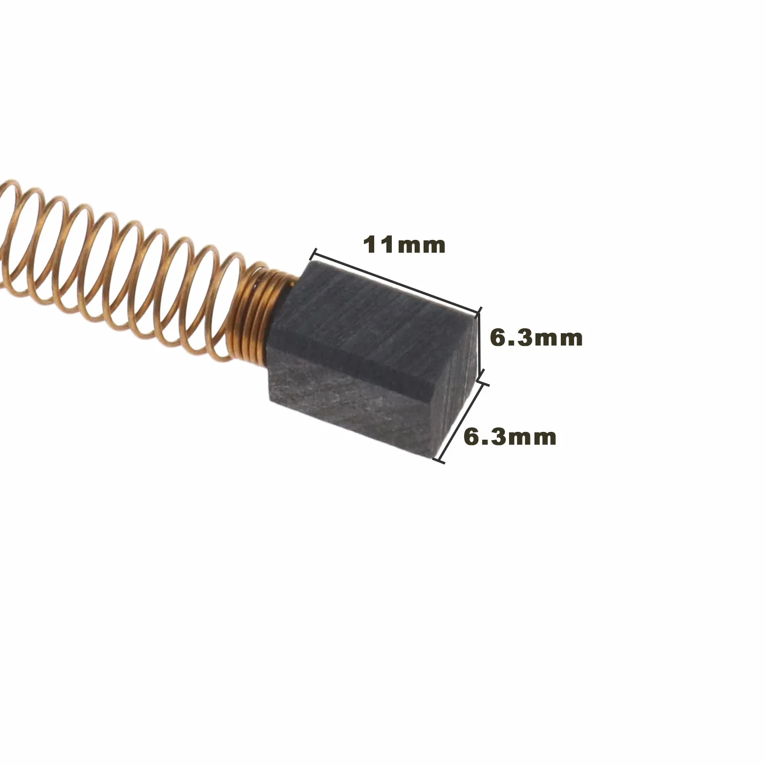 Balais de Charbon Remplacement BLACK & DECKER KR70 6.3x6.3x11mm Accessoires Moteur
