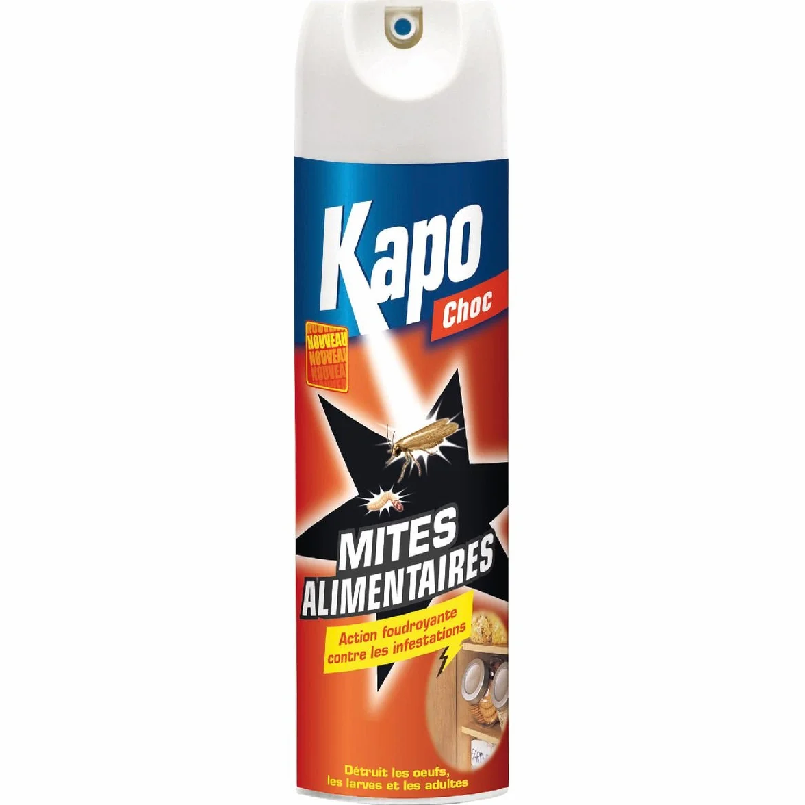Aérosol Foudroyant Mites Alimentaires - KAPO 304894