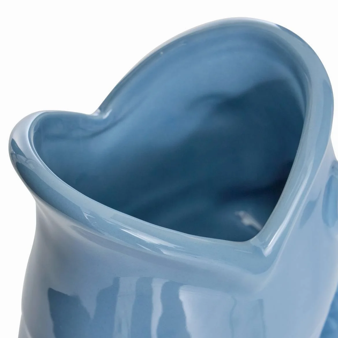 Atmosphera - Vase Ocea Poisson 16,5x11x25 cm - Blanc