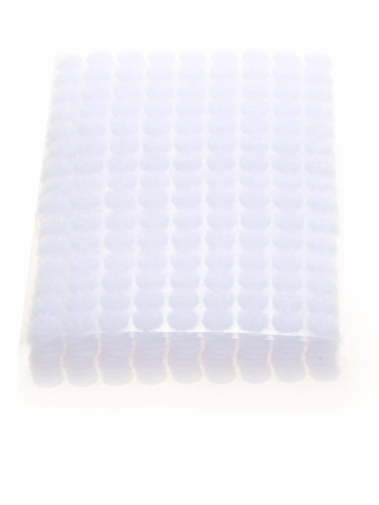 TUKA 1350 Paires 10mm Cercles Auto-adhésifs Hook & Loop Pastille Adhésif Blanc