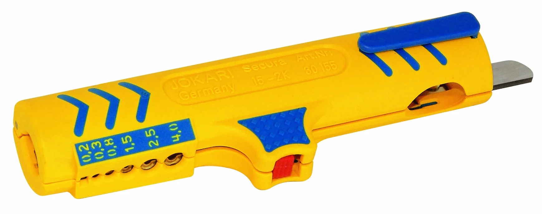 Jokari Secura Super Stripper N° 15 Outil de dénudage pour câbles Ø 8-13 mm