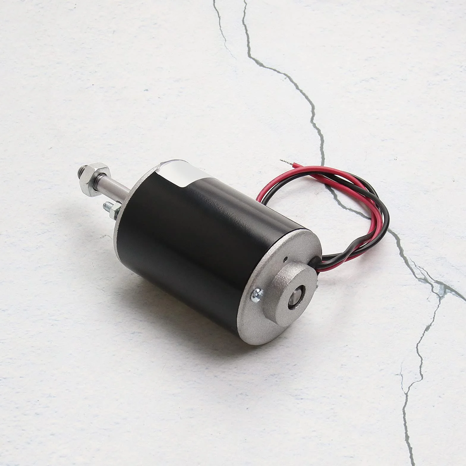 Moteur à Aimant Permanent DC 12V 30W CW/CCW Haute Vitesse pour Générateur de Bricolage