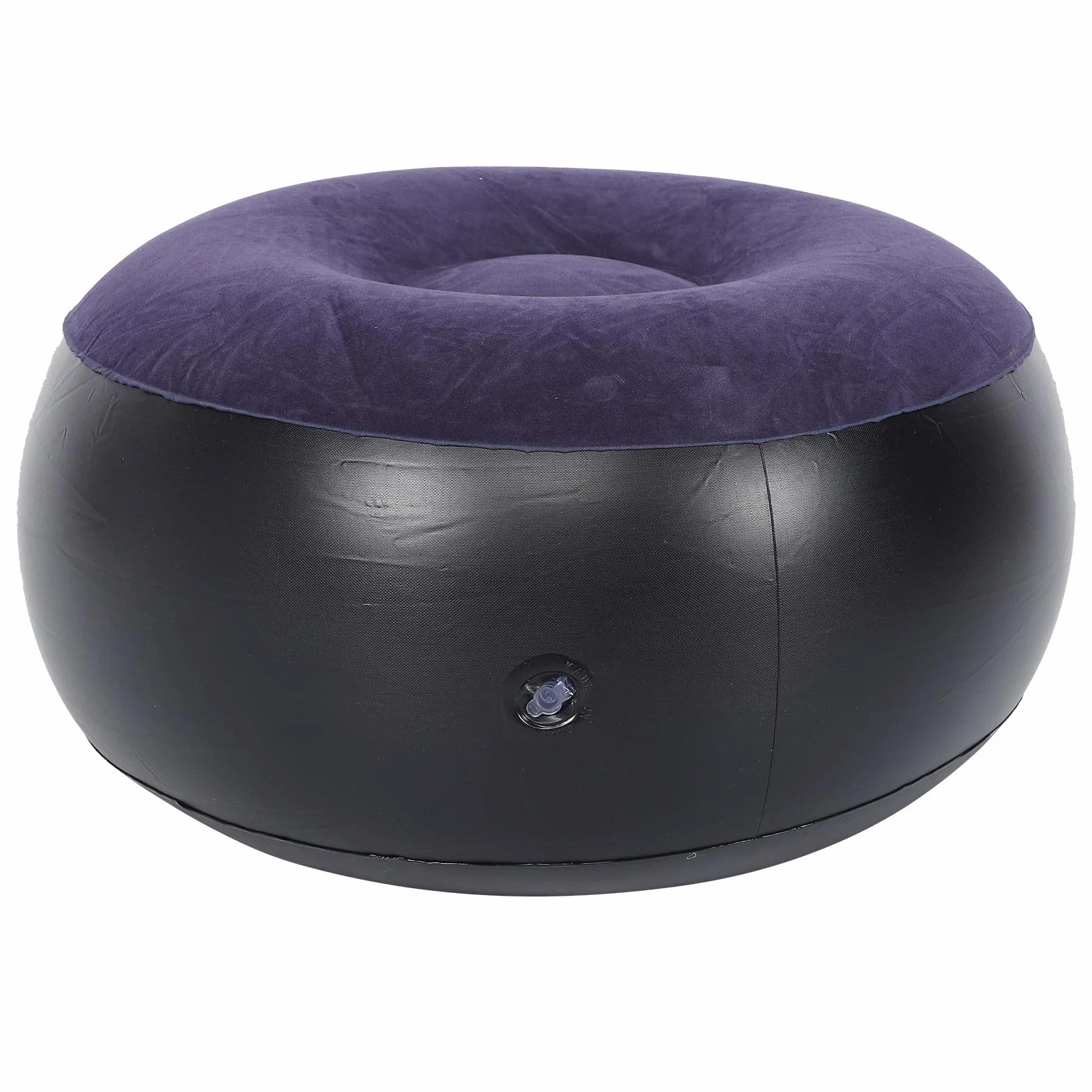 Tabouret Gonflable Intérieur Extérieur, Flocage Repose Pieds Canapé Coussin Rond Pouf à Air Pour Enfants Tout Petits Adultes Maison Patio Jardin Camping Yoga Noël maison jardin jeux pique niques plage