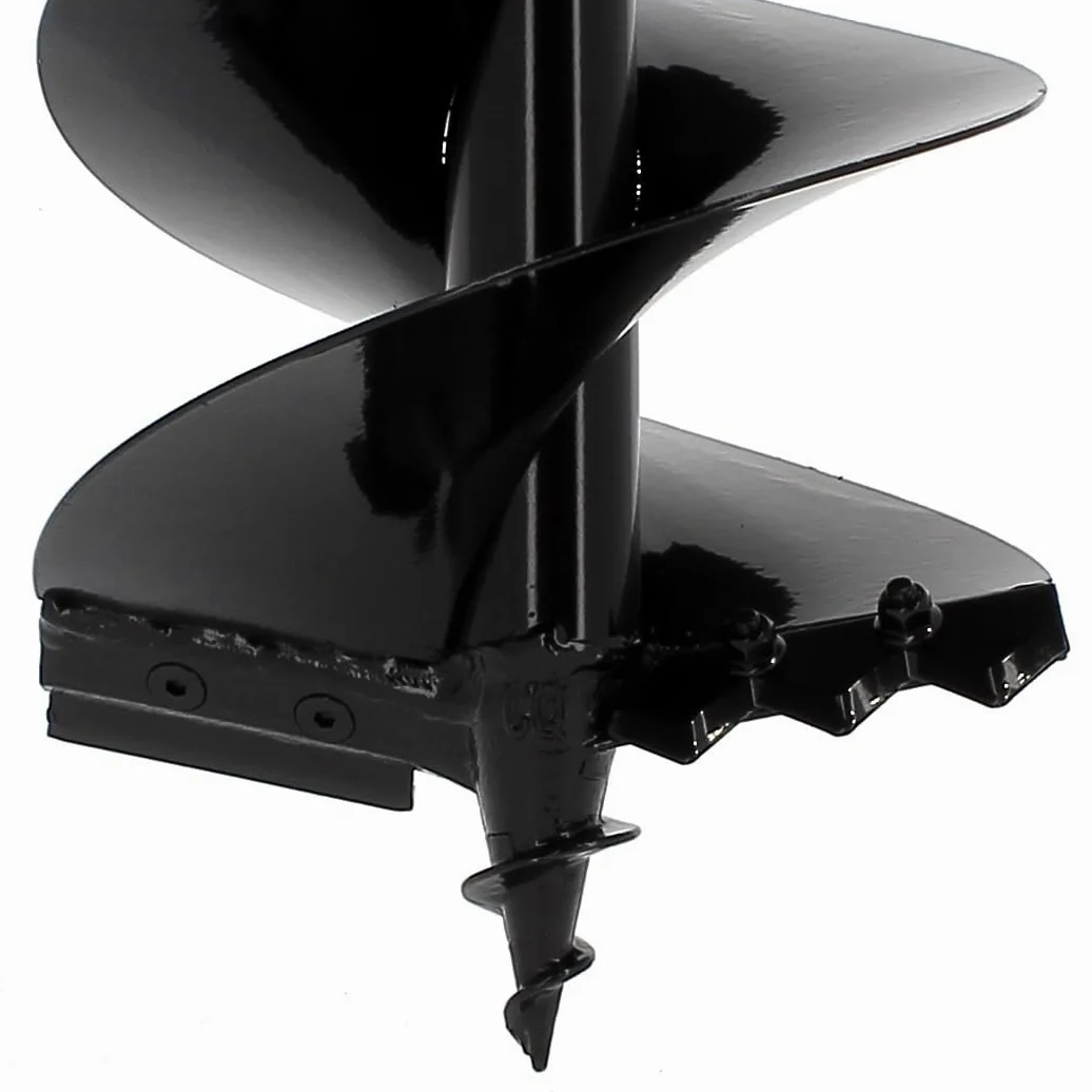 Tarière Thermique Semi-Professionnelle 62 cm3 + Lot de 3 mèches (100, 200 et 300 mm)