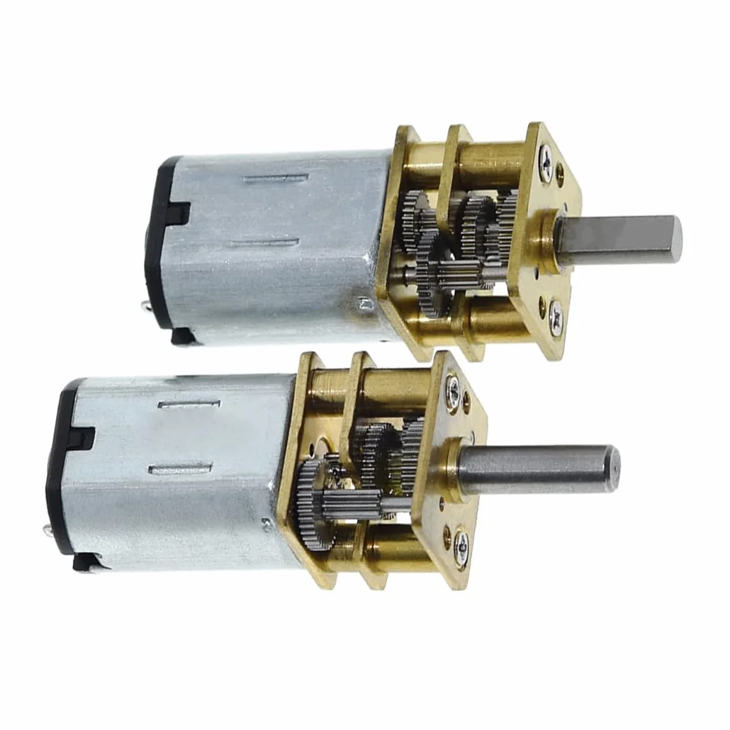 Moteur à engrenages GA12-N20 DC 12V 1000RPM Mini moteur de réduction pour voiture intelligente