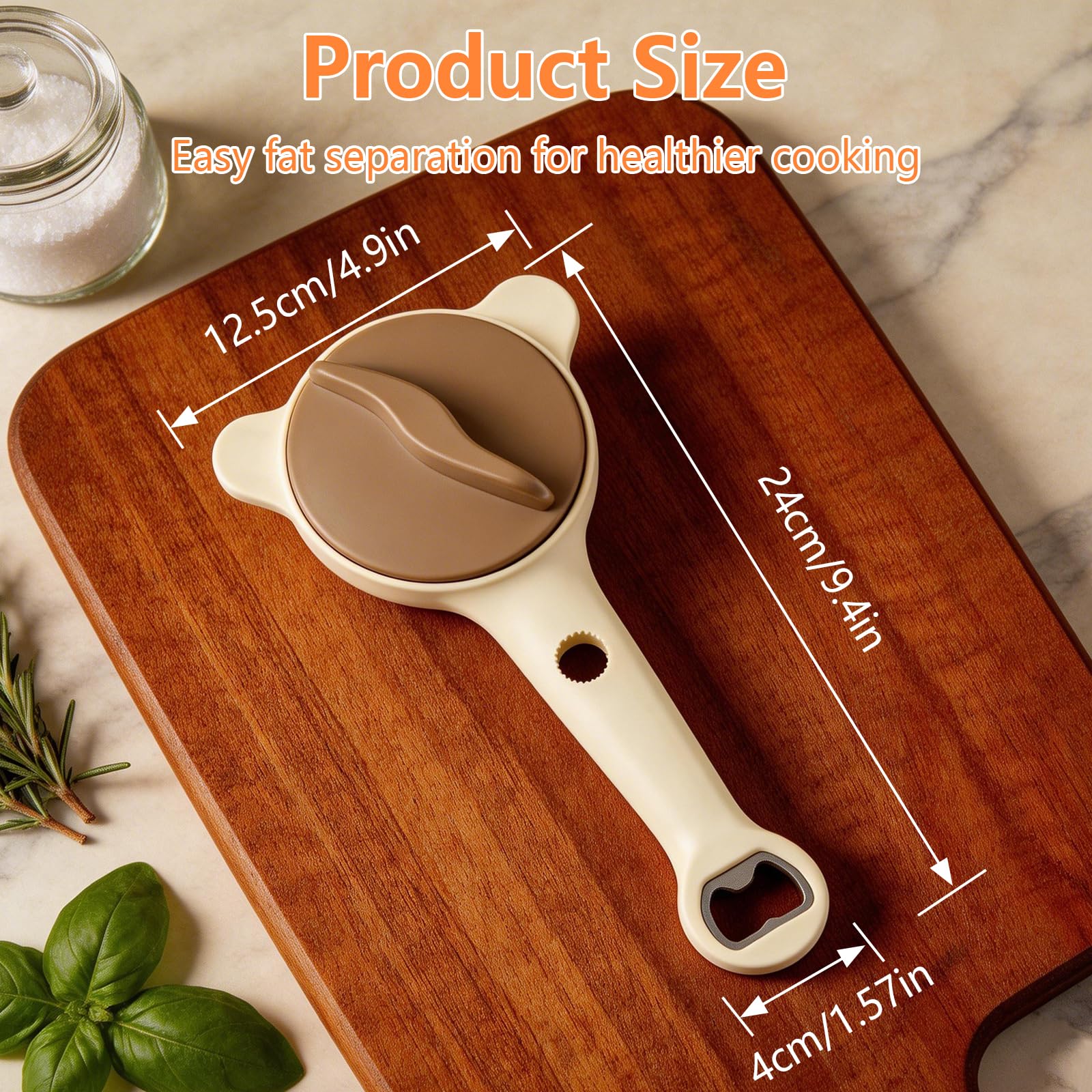 Premium 4-in-1 Stainless Steel Jar & Bottle Opener