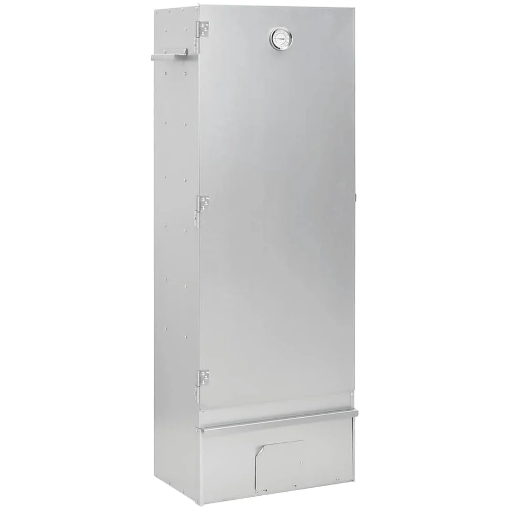 vidaXL Fumoir pour four à barbecue avec copeaux de bois 44,5x29x110 cm, fumoir, gril extérieur, BBQ, gril fumoir, fumoir extérieur, barbecue
