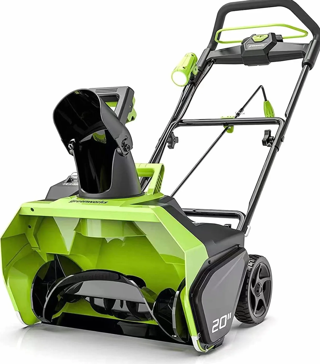 Greenworks GD40ST Souffleuse à Neige Sans Fil Moteur Sans Balai 51 cm 40V