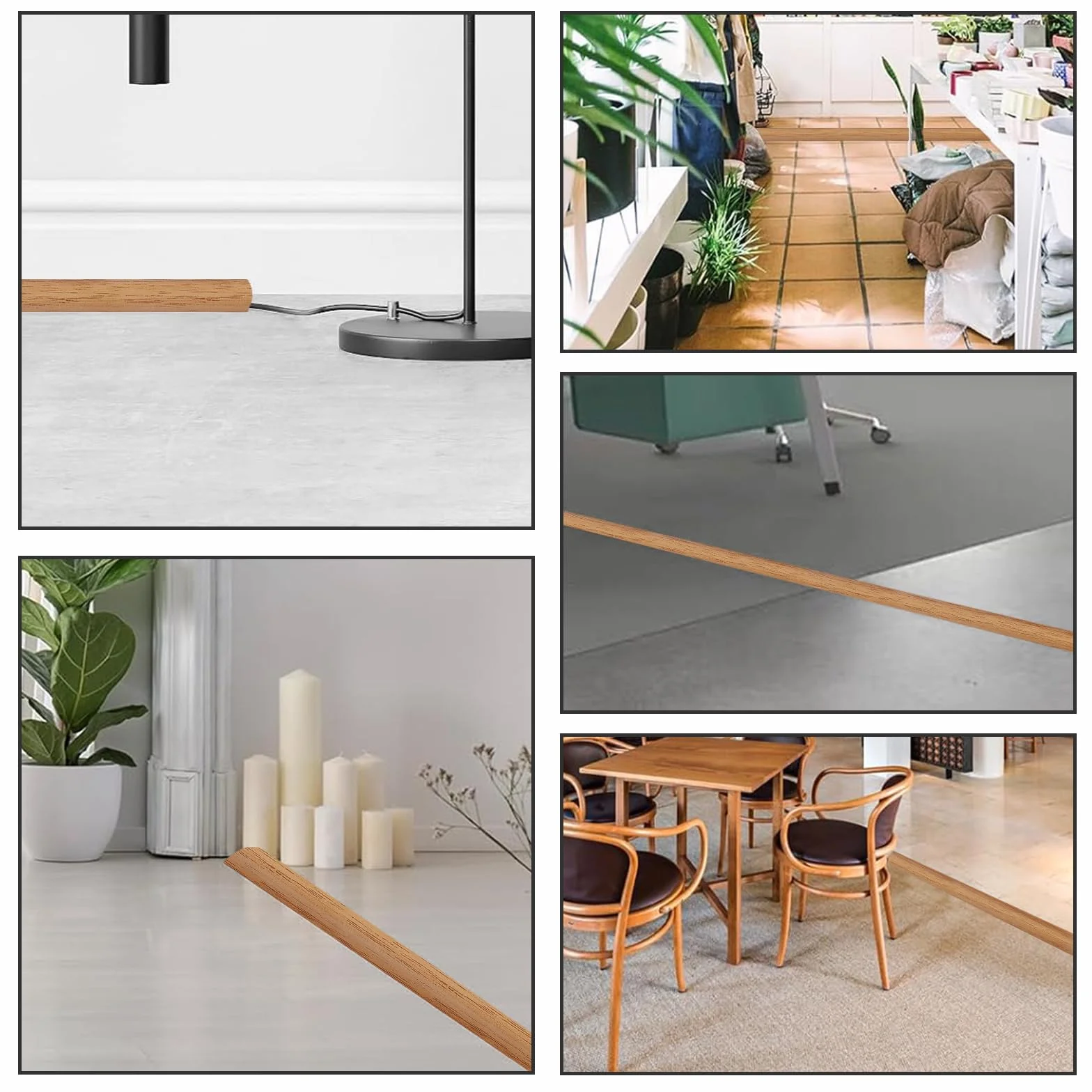 Goulotte autocollante PVC flexible 3 cm x 1 m protection câble plat
