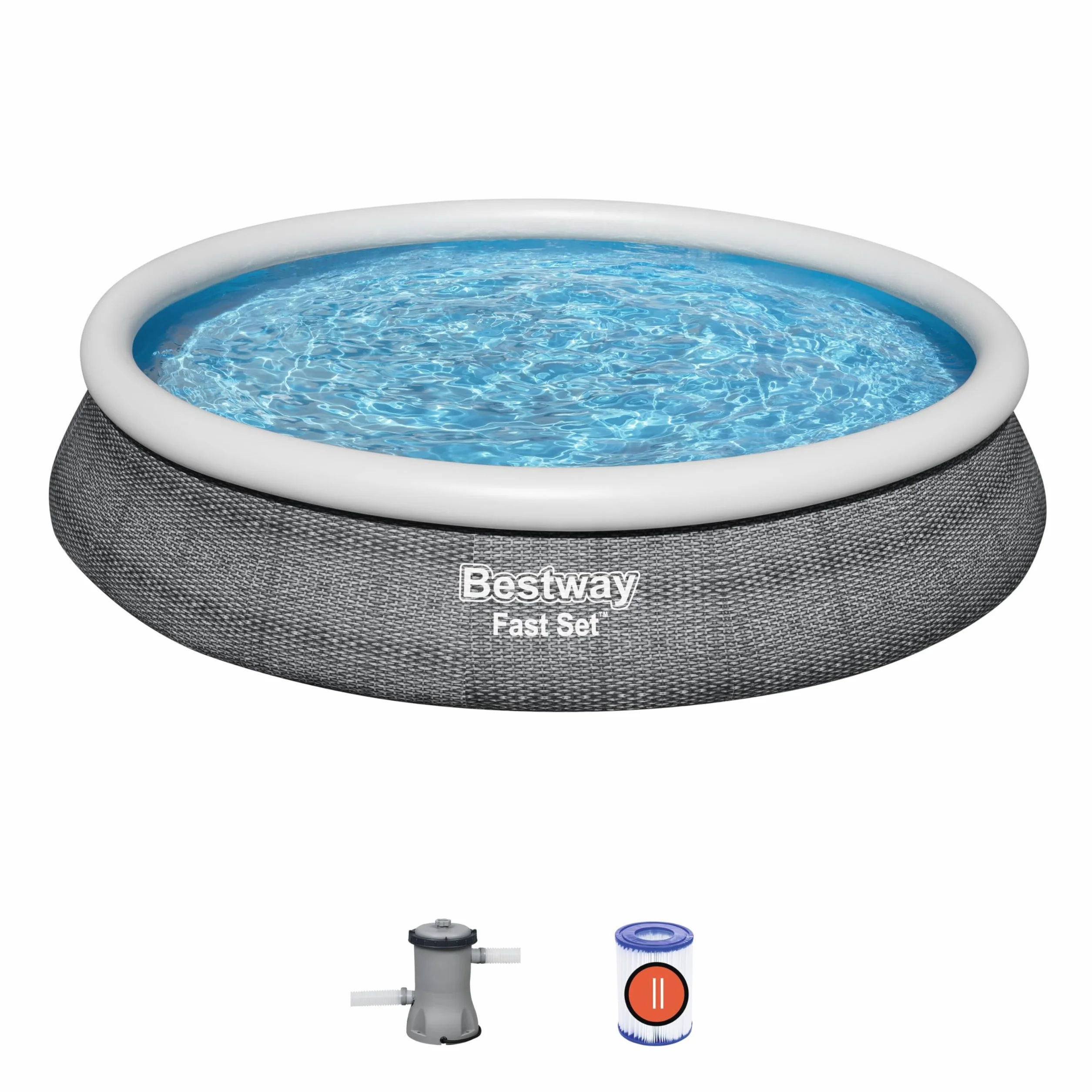 Bestway 15' x 33"/4.57m x 84cm Pool Set
