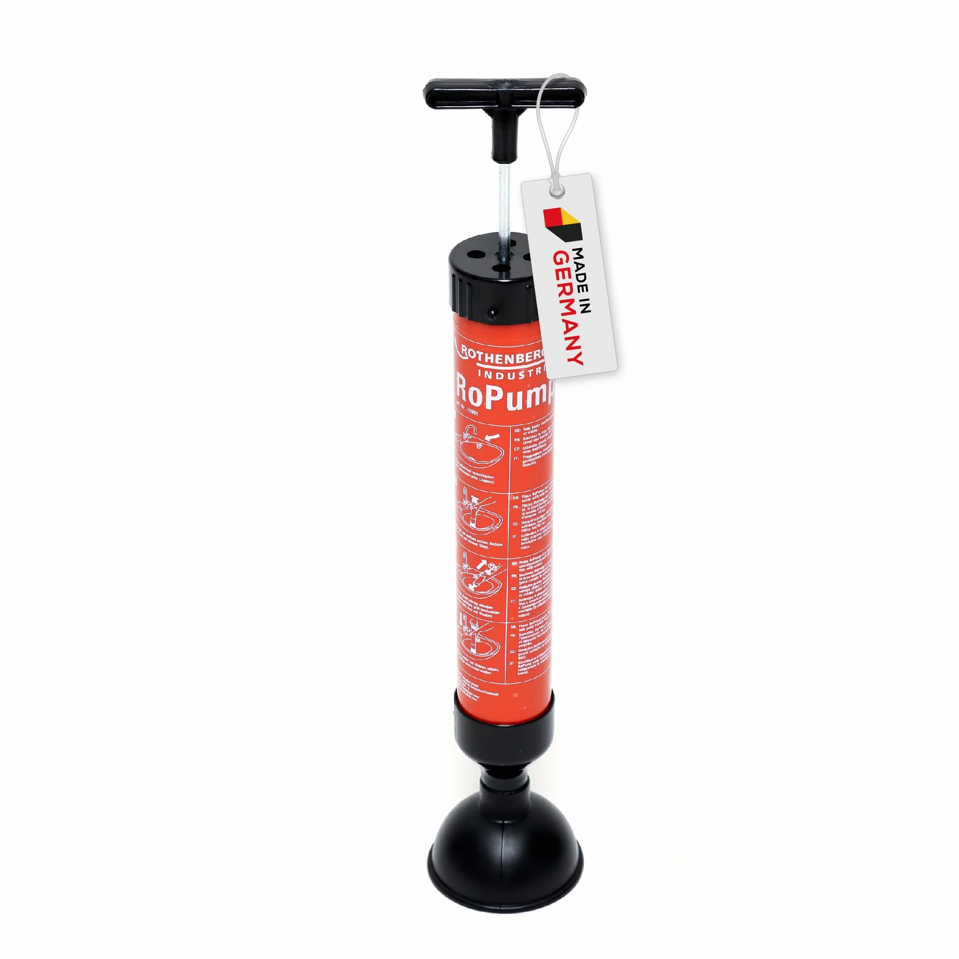 ROTHENBERGER Industrial Système d'aspiration RoPump Nettoyeur de drains éliminer obstructions siphon drainage
