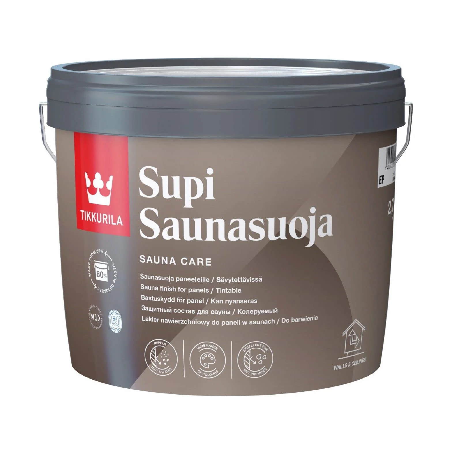 TIKKURILA SUPI SAUNASUOJA 2.7L ochrony sauny