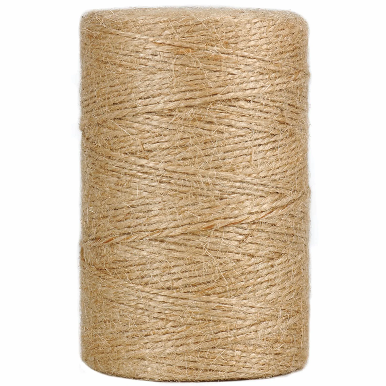 Vivifying Ficelle de Jute Marron 200 m pour Jardin, Images, Plantes, Bricolage