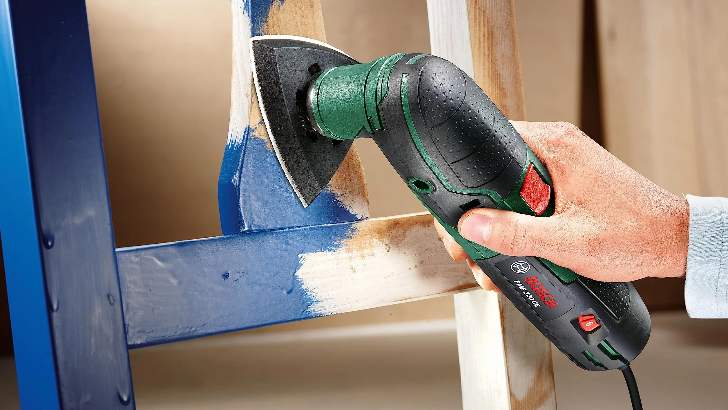 Bosch Plateau Abrasif Delta AVZ93G pour Outils Multifonctionnels PMF