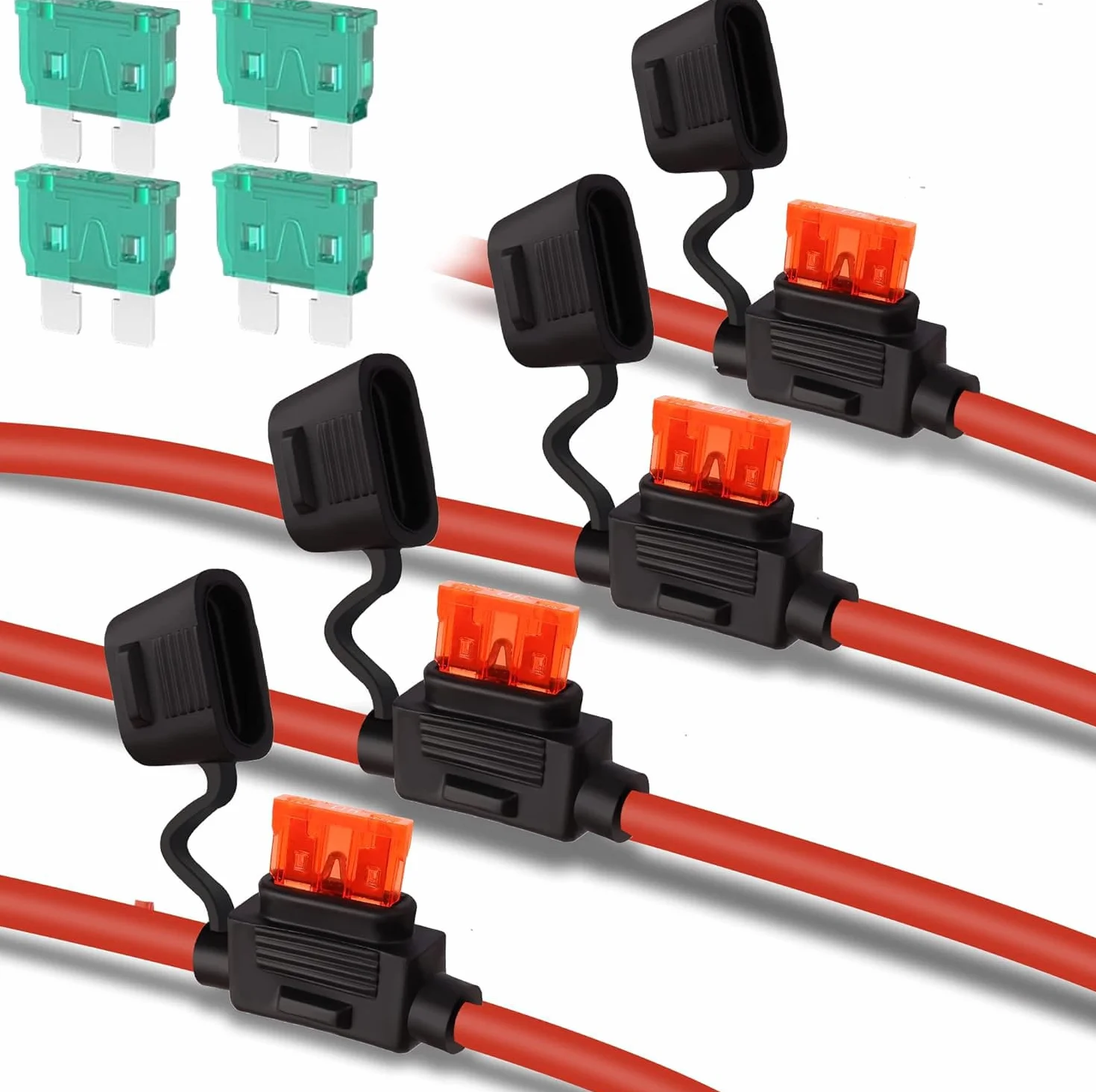 Gebildet Porte-fusible à lame ATO étanche 32 V 10 AWG fusibles 30 A 40 A