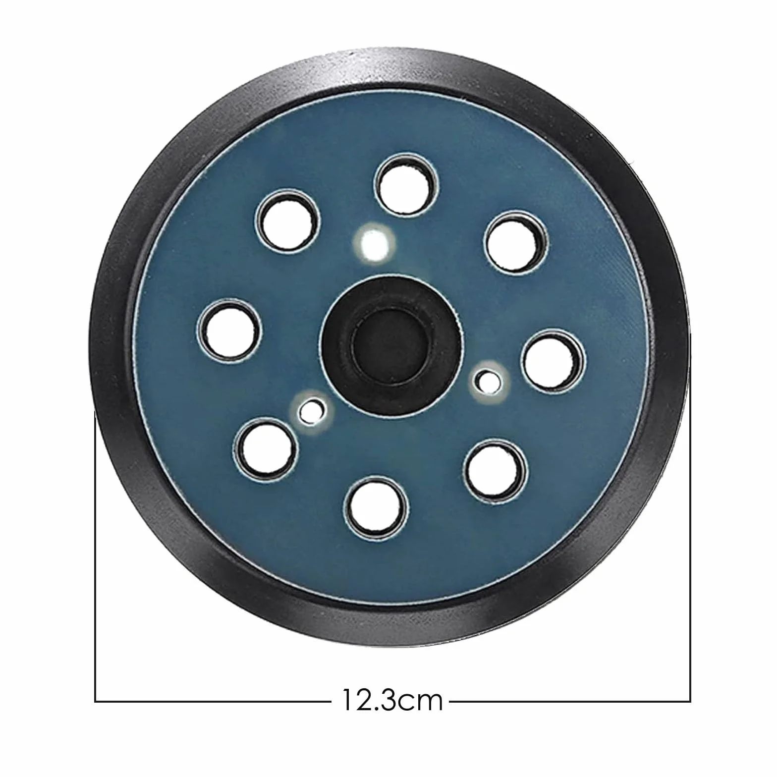 Makita 125mm Plateau Ponceuse 8 trous BO 5010 5030 5031 5041 DeWalt DW420 DW421 Porter Cable 390 382 343 2Pcs