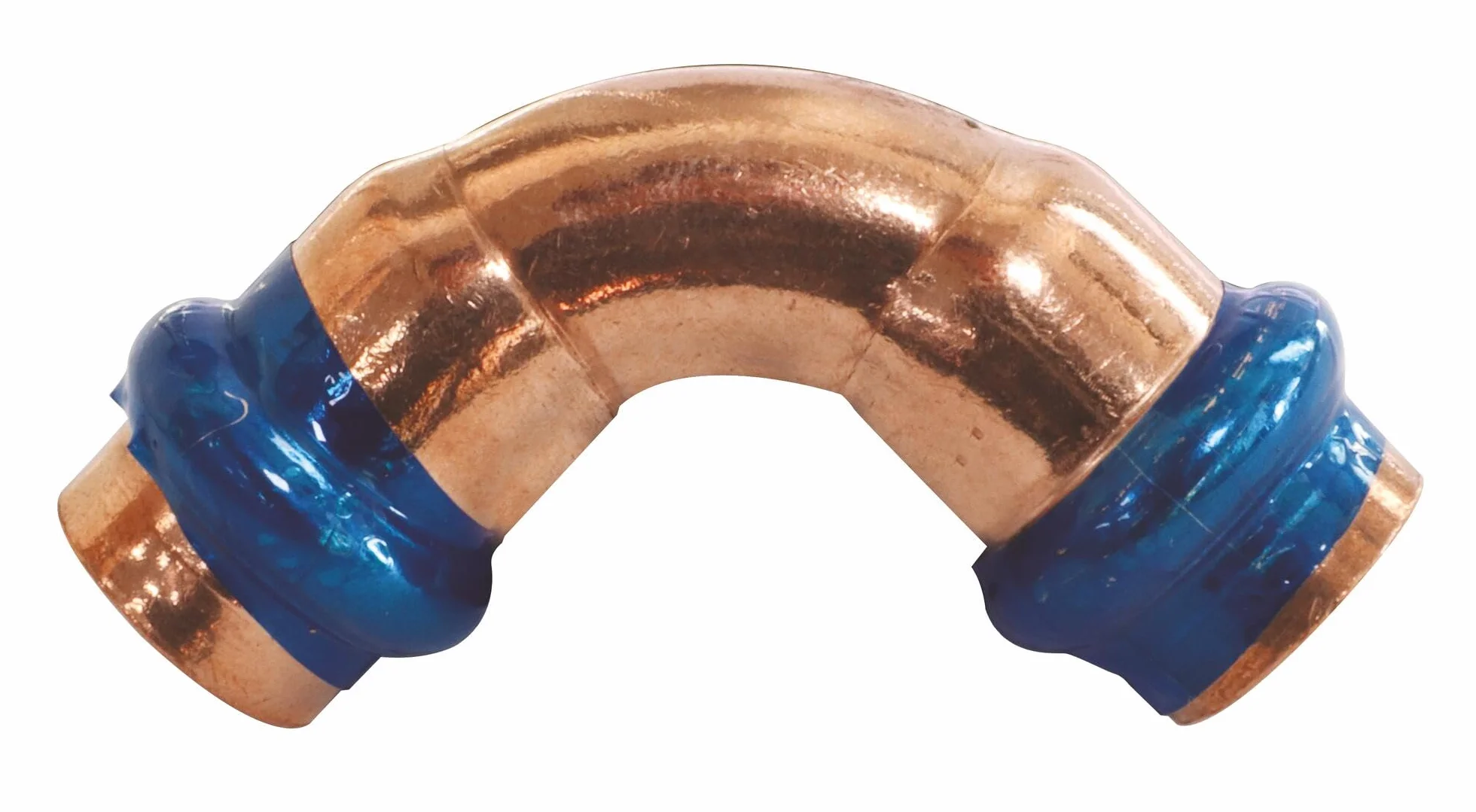 SOMATHERM Courbe 90° cuivre à sertir FF Ø14 raccord indémontable EN1057 16 bars 95°C