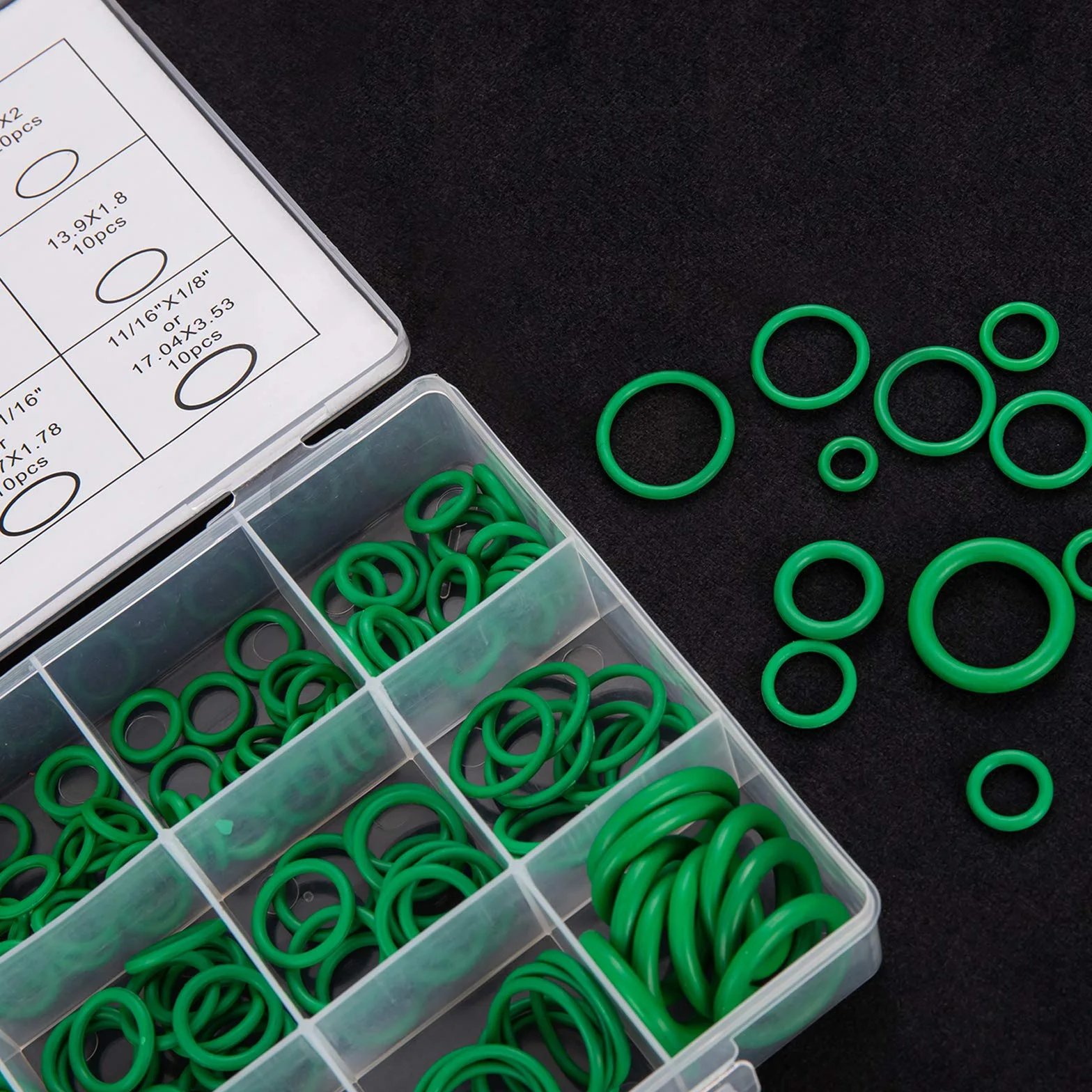 Kit Joints Toriques 270 Pièces 18 Tailles Hydraulique Climatisation Étanchéité Raccords Arrosage