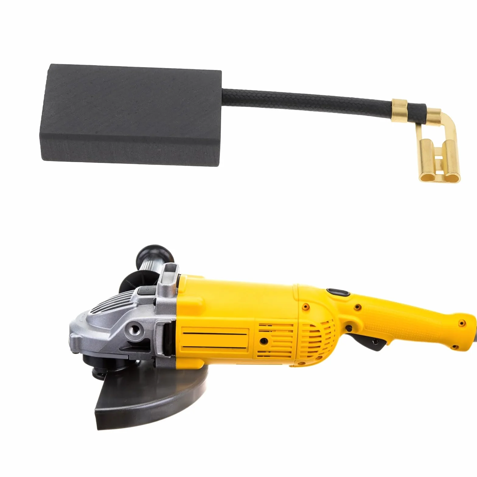 Balais de Charbon Compatibles DEWALT DWE490 DWE492 DWE493 6x15x25 mm