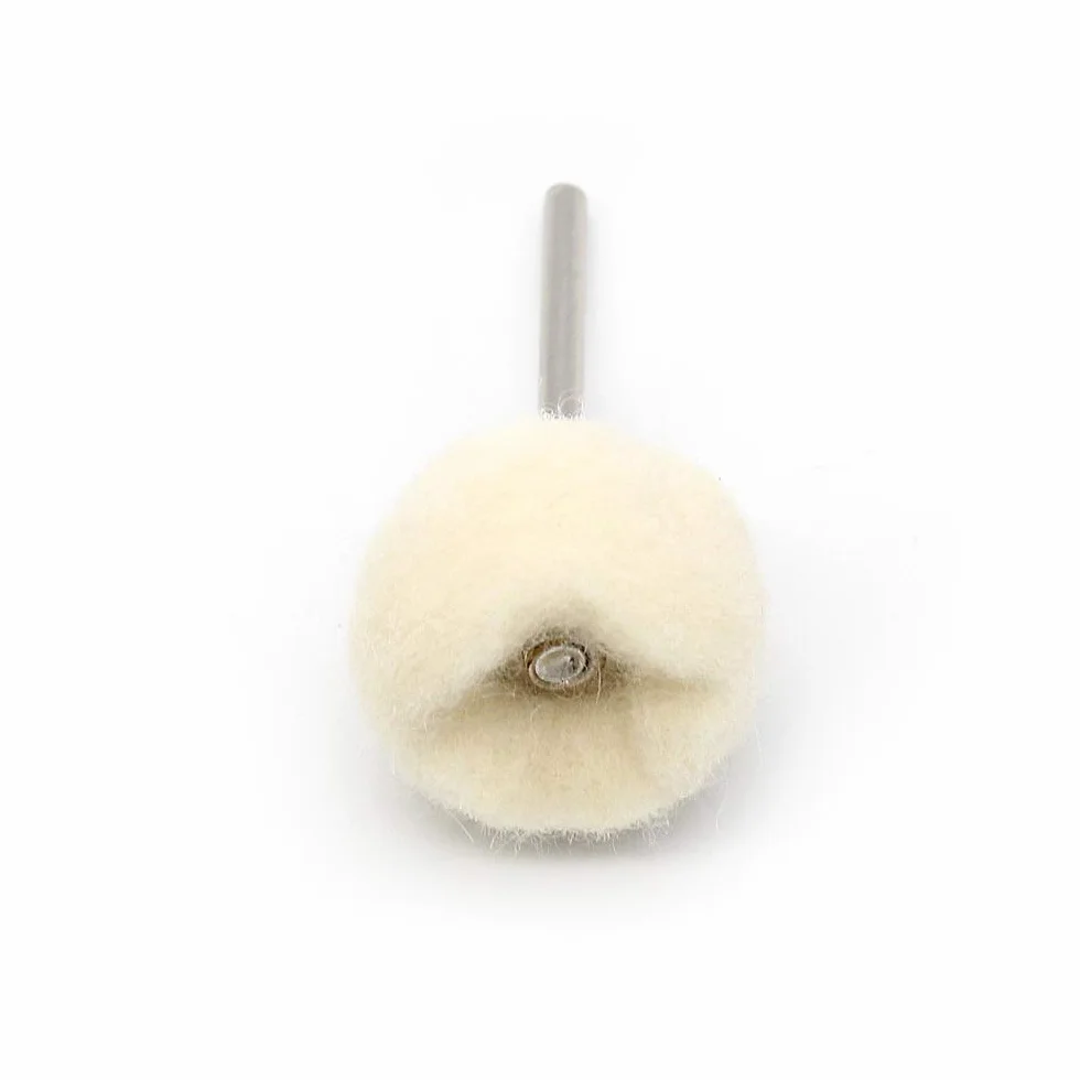 Roue de Polissage en Coton Beige 25 Pièces pour Dremel Outils Rotatifs