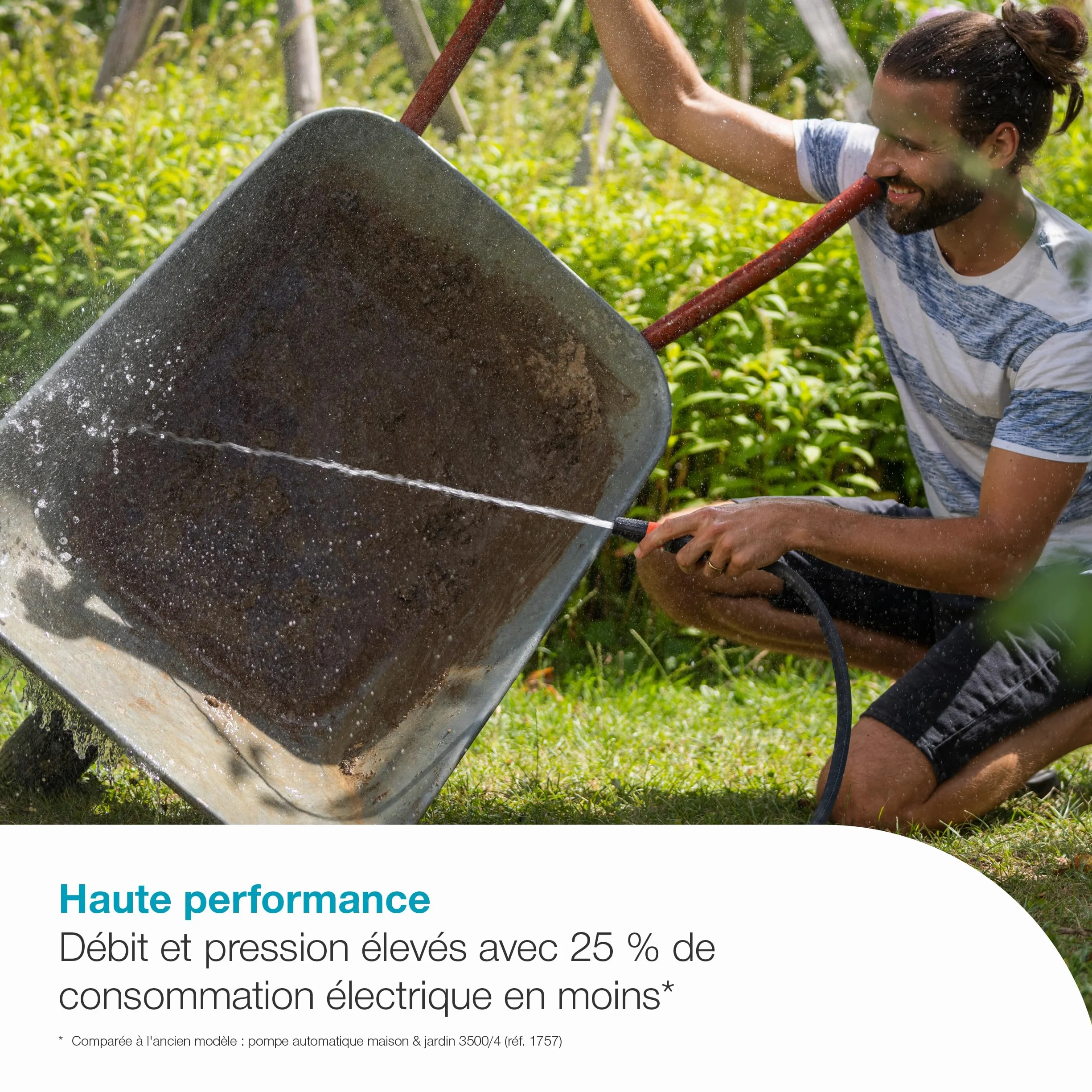 GARDENA Groupe de surpression 4600 Silent Pompe Irrigation automatisée eau domestique 25% consommation énergie moins 9070-20