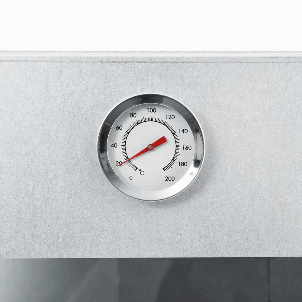 vidaXL Fumoir de Four à BBQ avec 1 kg de Copeaux de Bois Barbecue Gril d'Extérieur Gril de Cuisson Arrière-cour Durable 44,5x29x83 cm