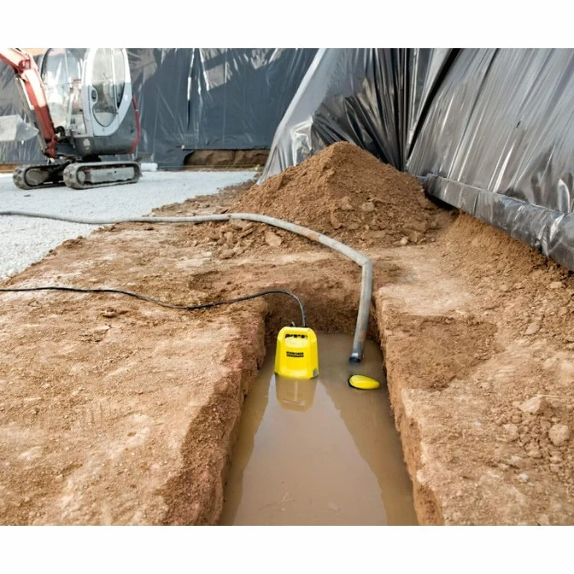 Kärcher SP 9.500 Pompe d'Évacuation pour Eaux Chargées 9500 l/h 7 m 20 mm