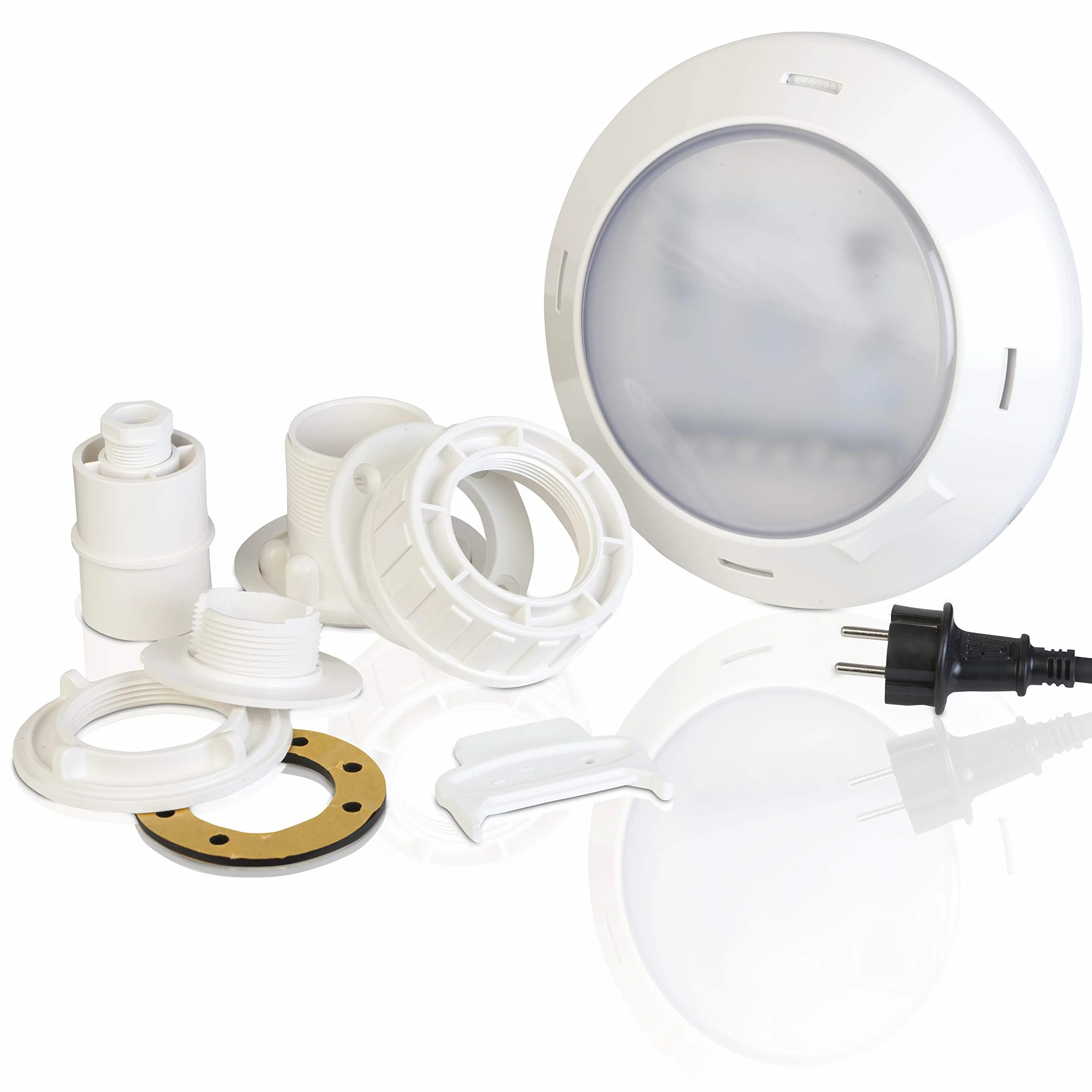 Projecteur LED Blanc pour piscines en Bois et Composites Gre PLREB