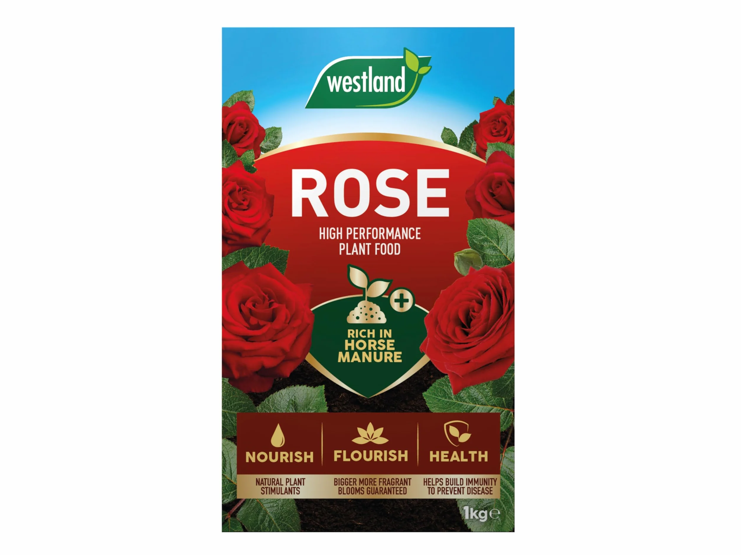 Westland Fumier de Cheval enrichi pour rosiers 1 kg