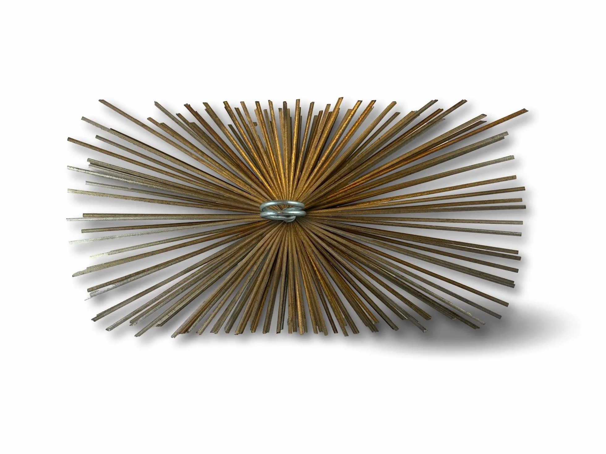Kibros 4E20 Hérisson acier plat rectangulaire 200x400mm M12x1,75mm pour ramonage conduits non gainés