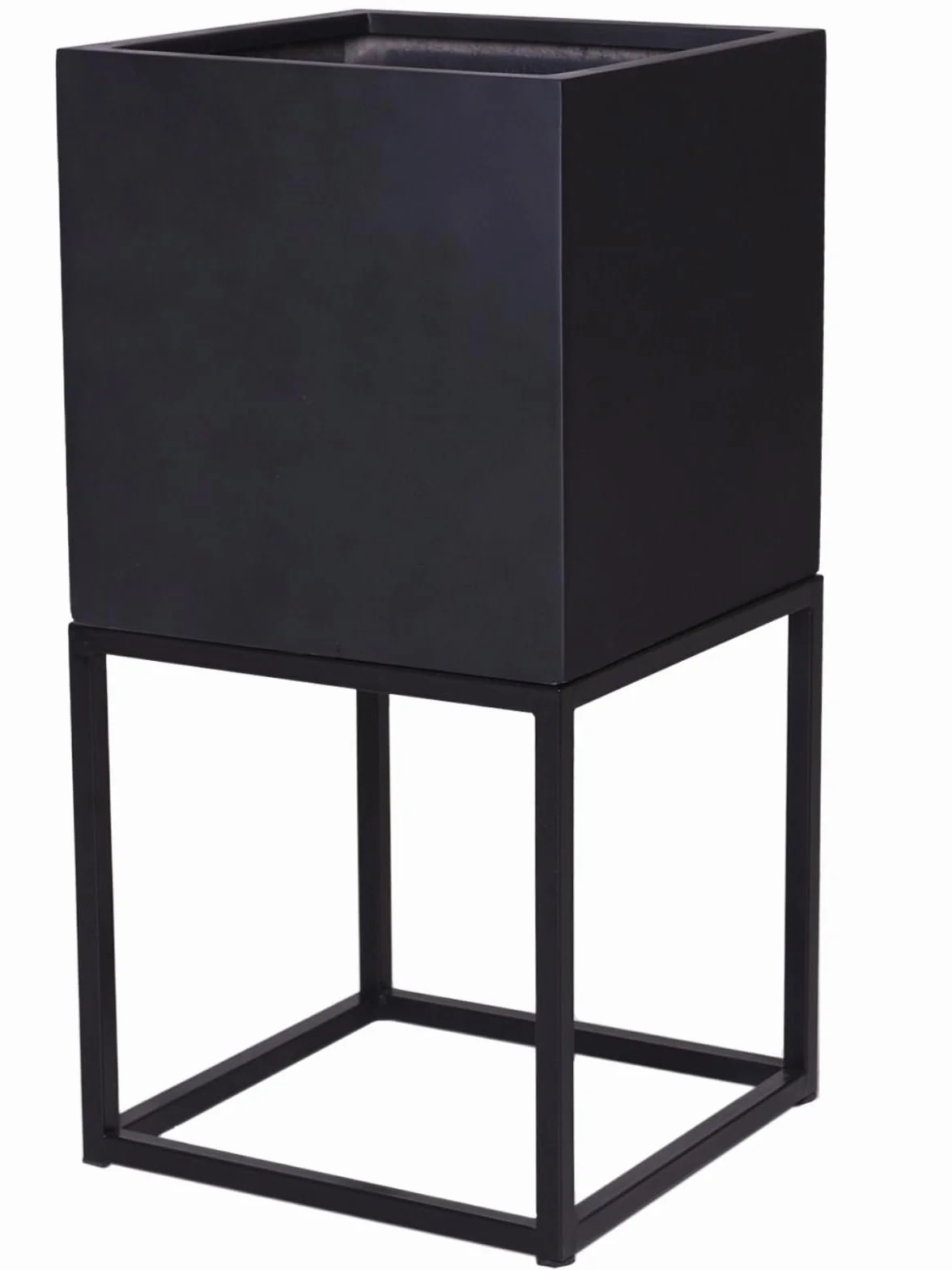 VIVANNO Jardinière Support Block Up Anthracite Noir 80x40x40