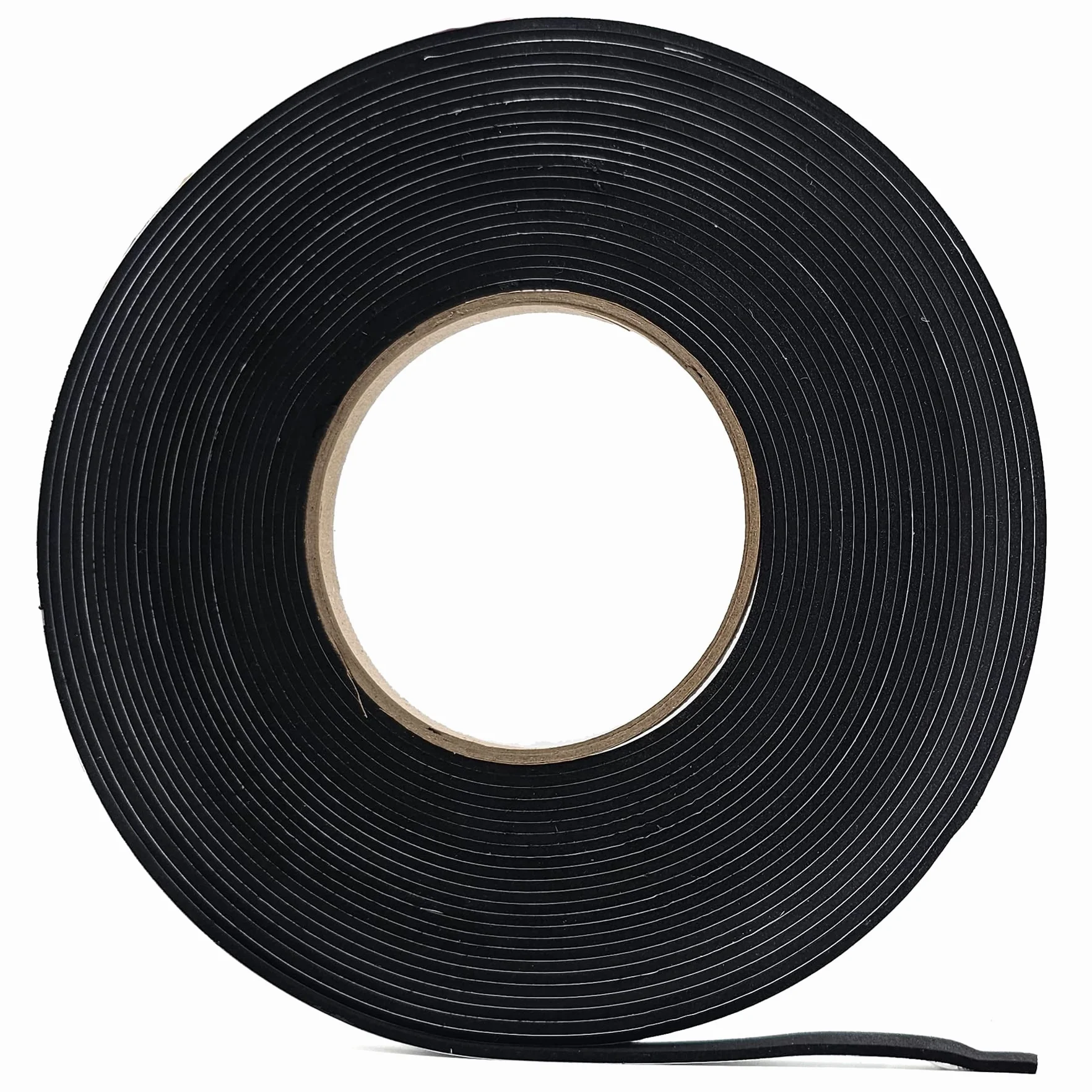 EPDM Mousse noire autocollant 10 m rouleau 6 mm x 2 mm